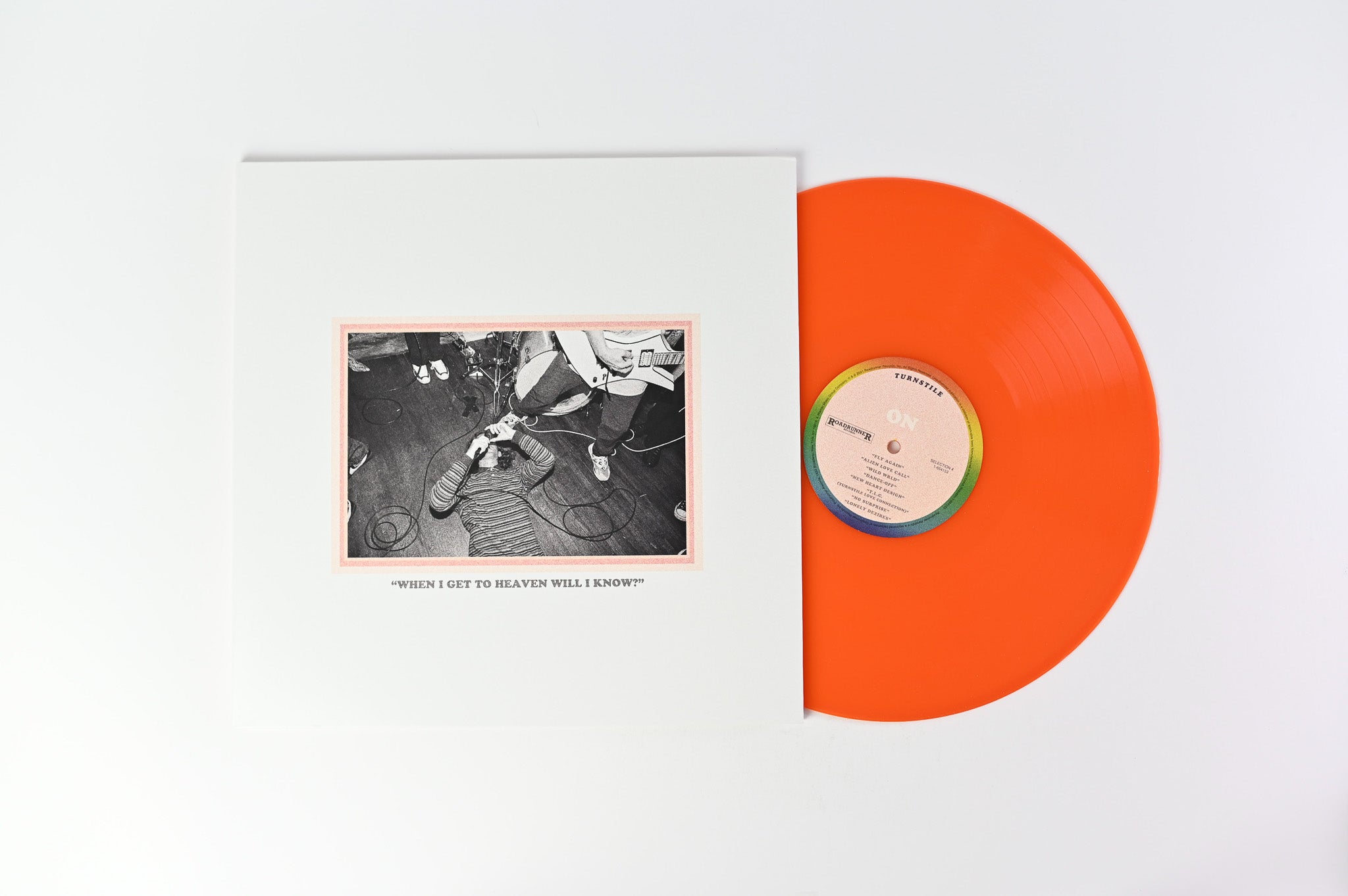 Turnstile - Glow On on Roadrunner Orange Translucent Vinyl
