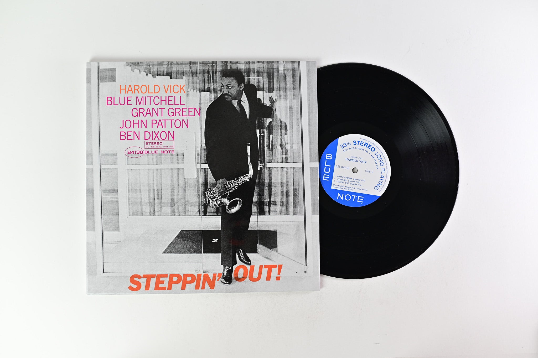 Harold Vick - Steppin' Out! Reissue On Blue Note