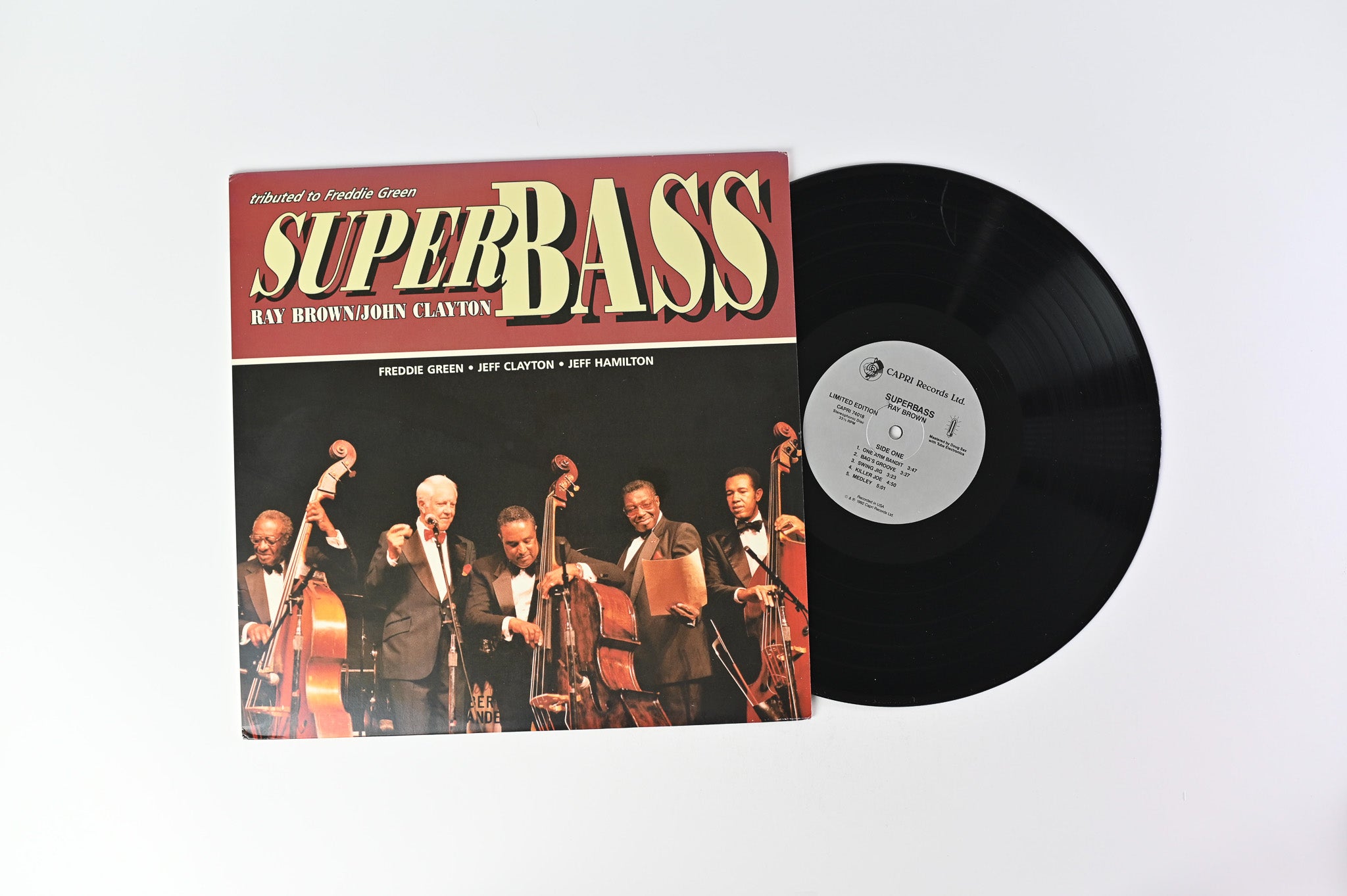 Ray Brown - Super Bass on Capri Ltd Numbered