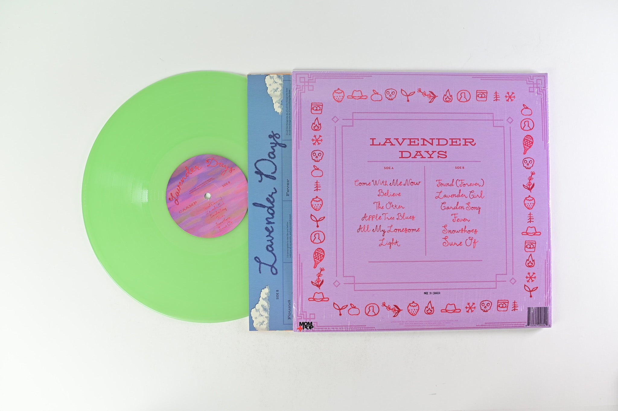 Caamp - Lavender Days on Mom + Pop Coke Bottle Clear Vinyl