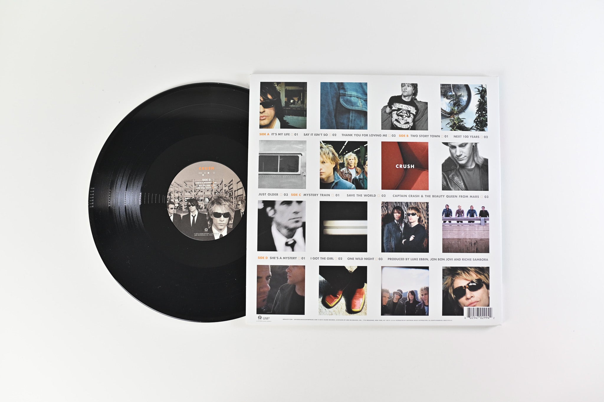 Bon Jovi - Crush on UME 180 Gram Reissue