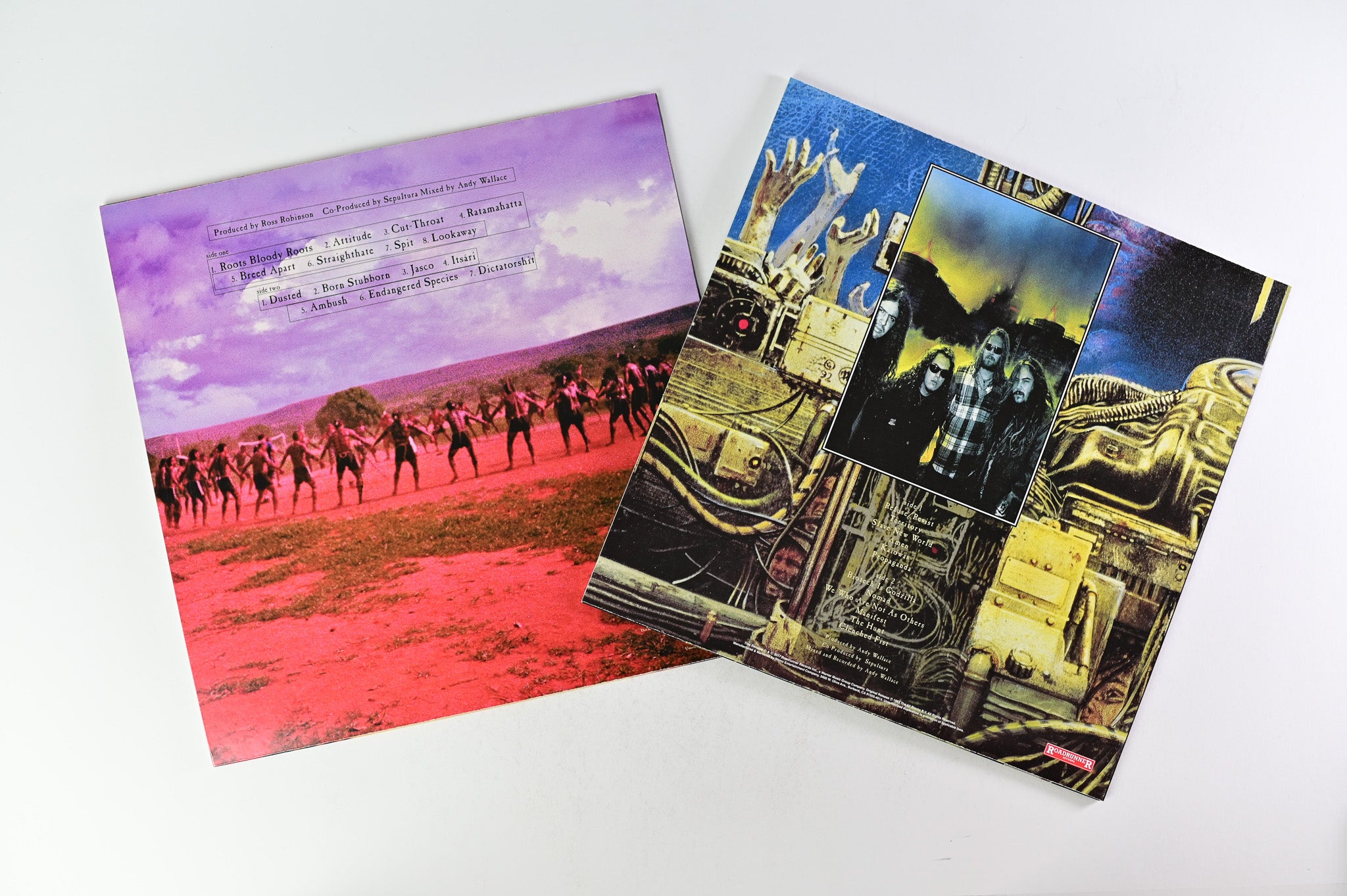 Sepultura - The Roadrunner Albums: 1985-1996 on Roadrunner Colored / Splatter Vinyl Box Set Reissue