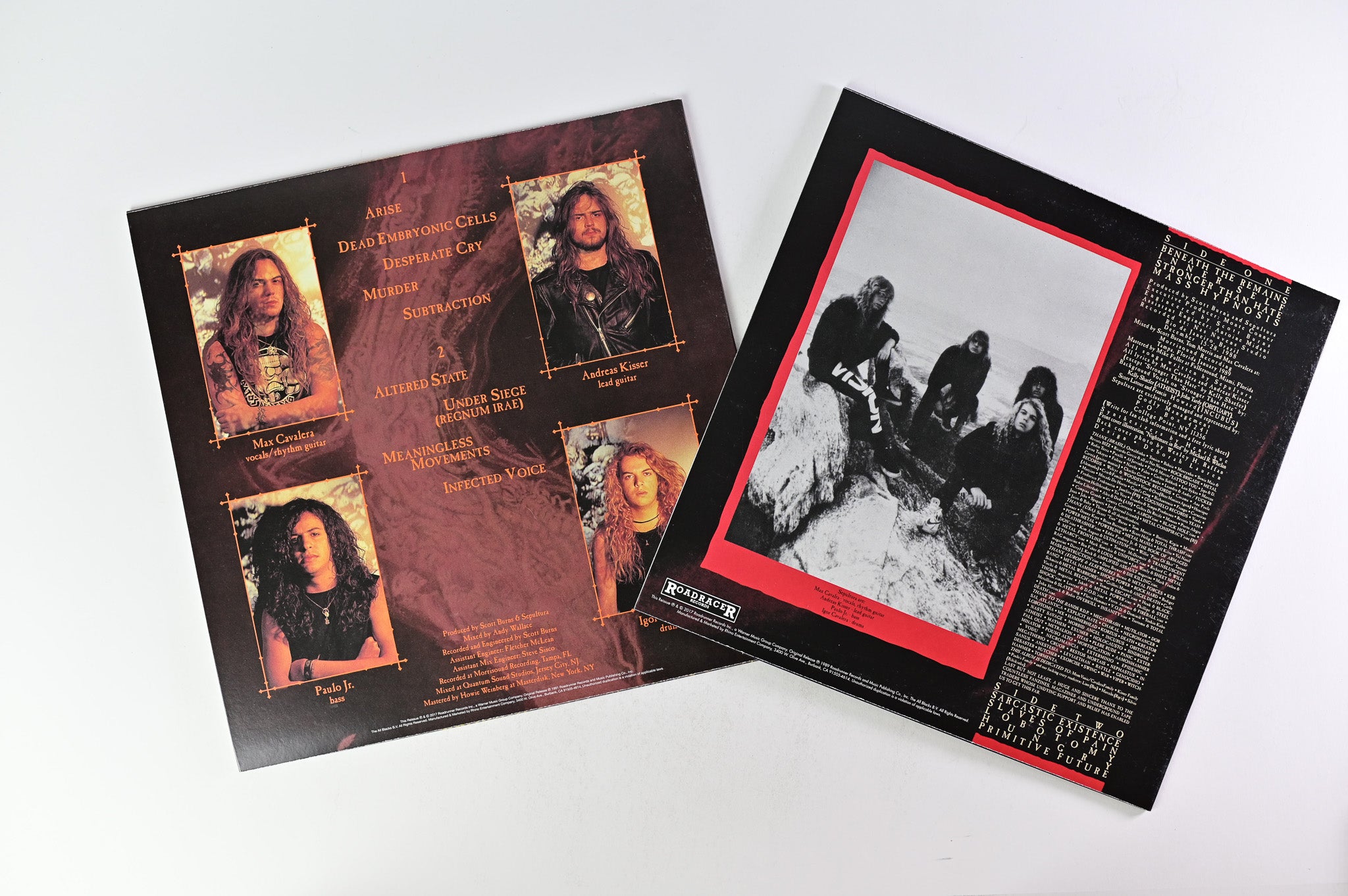 Sepultura - The Roadrunner Albums: 1985-1996 on Roadrunner Colored / Splatter Vinyl Box Set Reissue