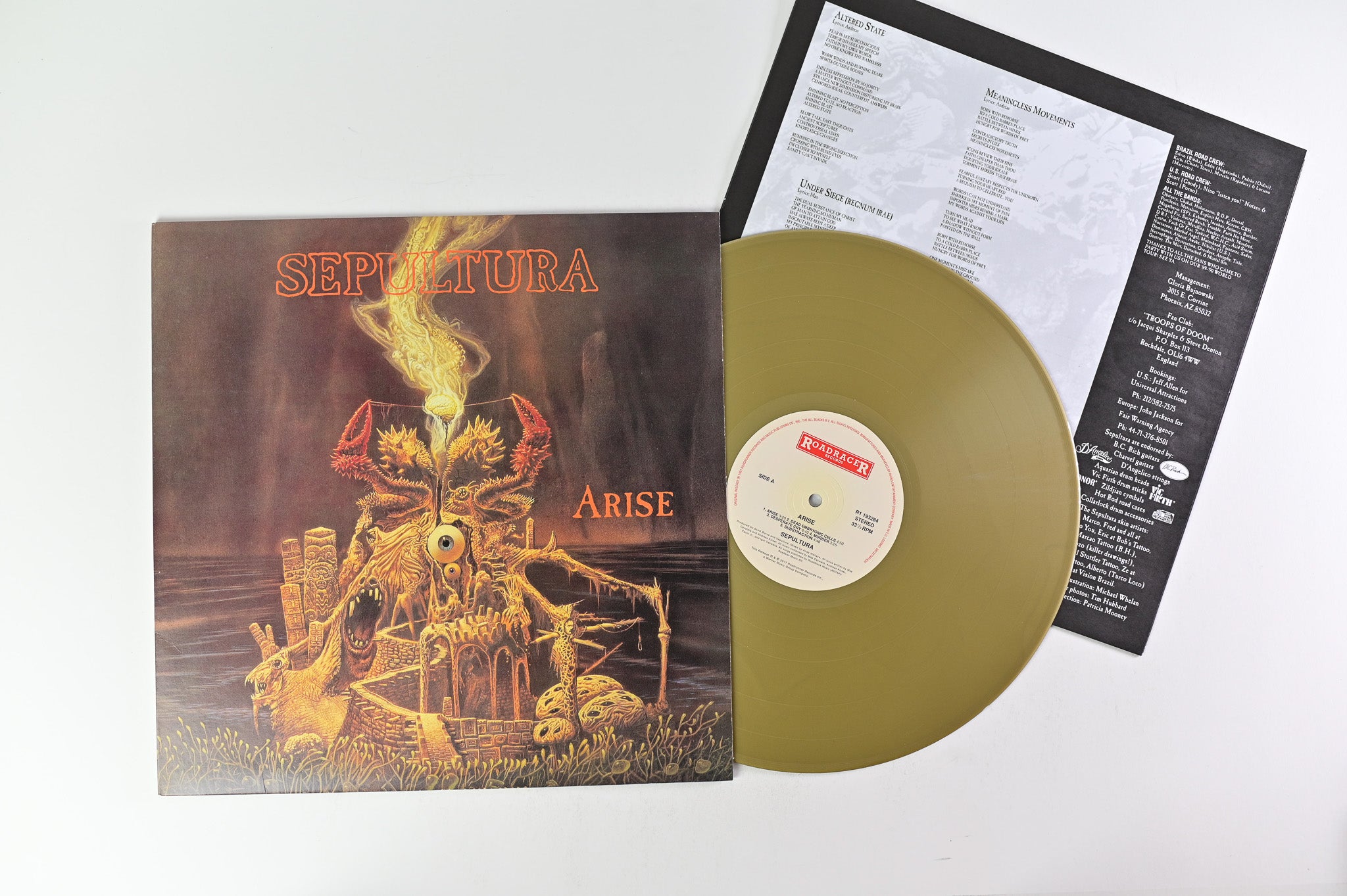 Sepultura - The Roadrunner Albums: 1985-1996 on Roadrunner Colored / Splatter Vinyl Box Set Reissue