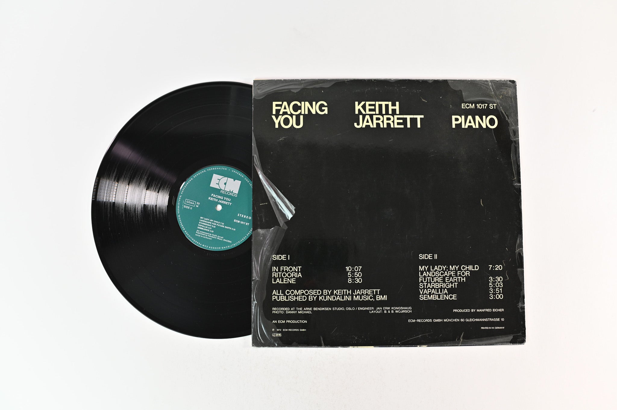 Keith Jarrett - Facing You on ECM Records - German pressing