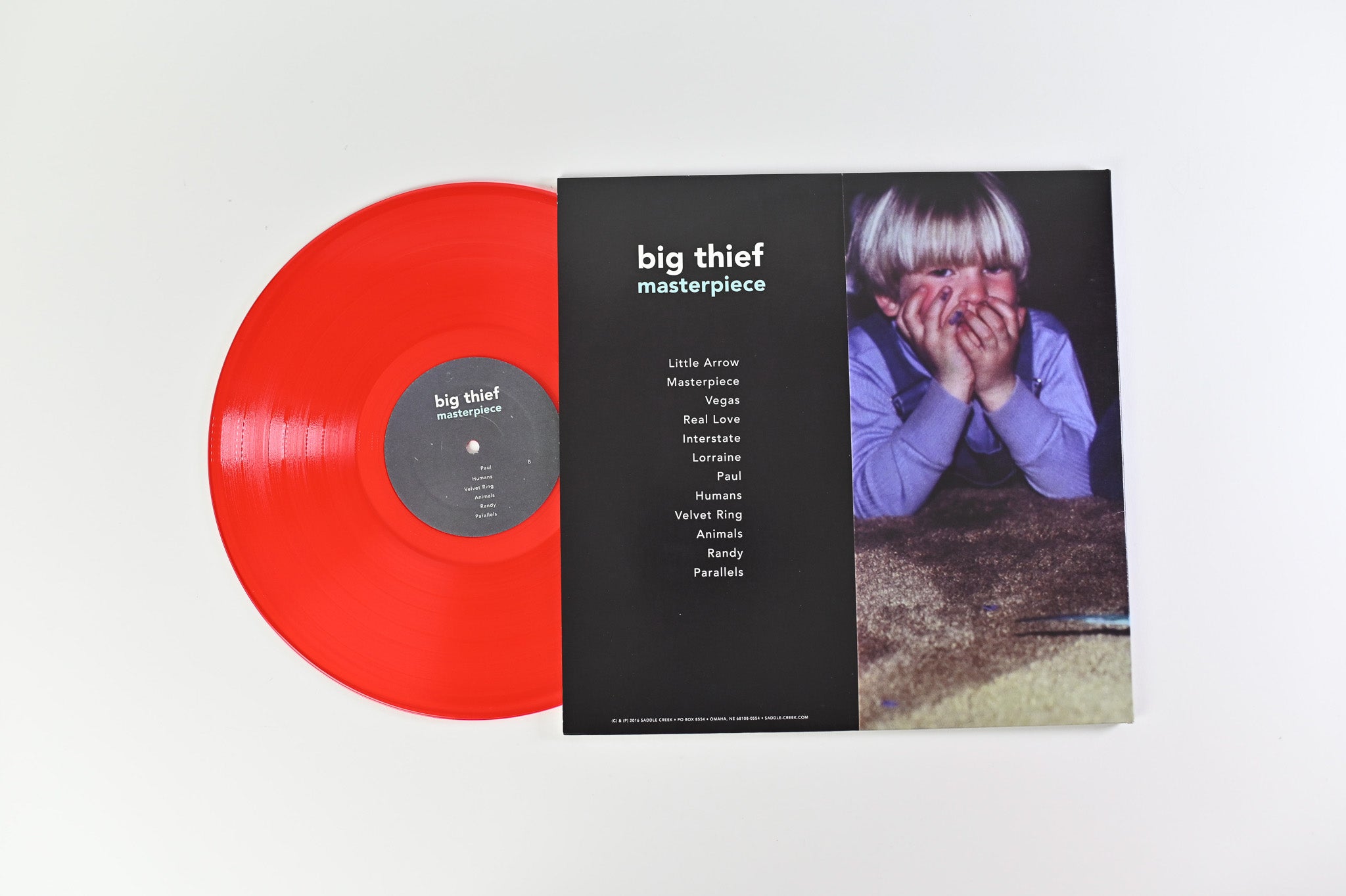 Big Thief - Masterpiece on Saddle Creek Ltd Red Vinyl