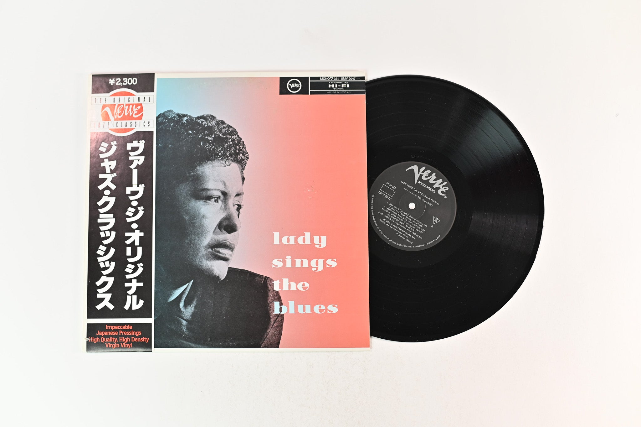 Billie Holiday - Lady Sings The Blues on Verve Records - Japanese pressing