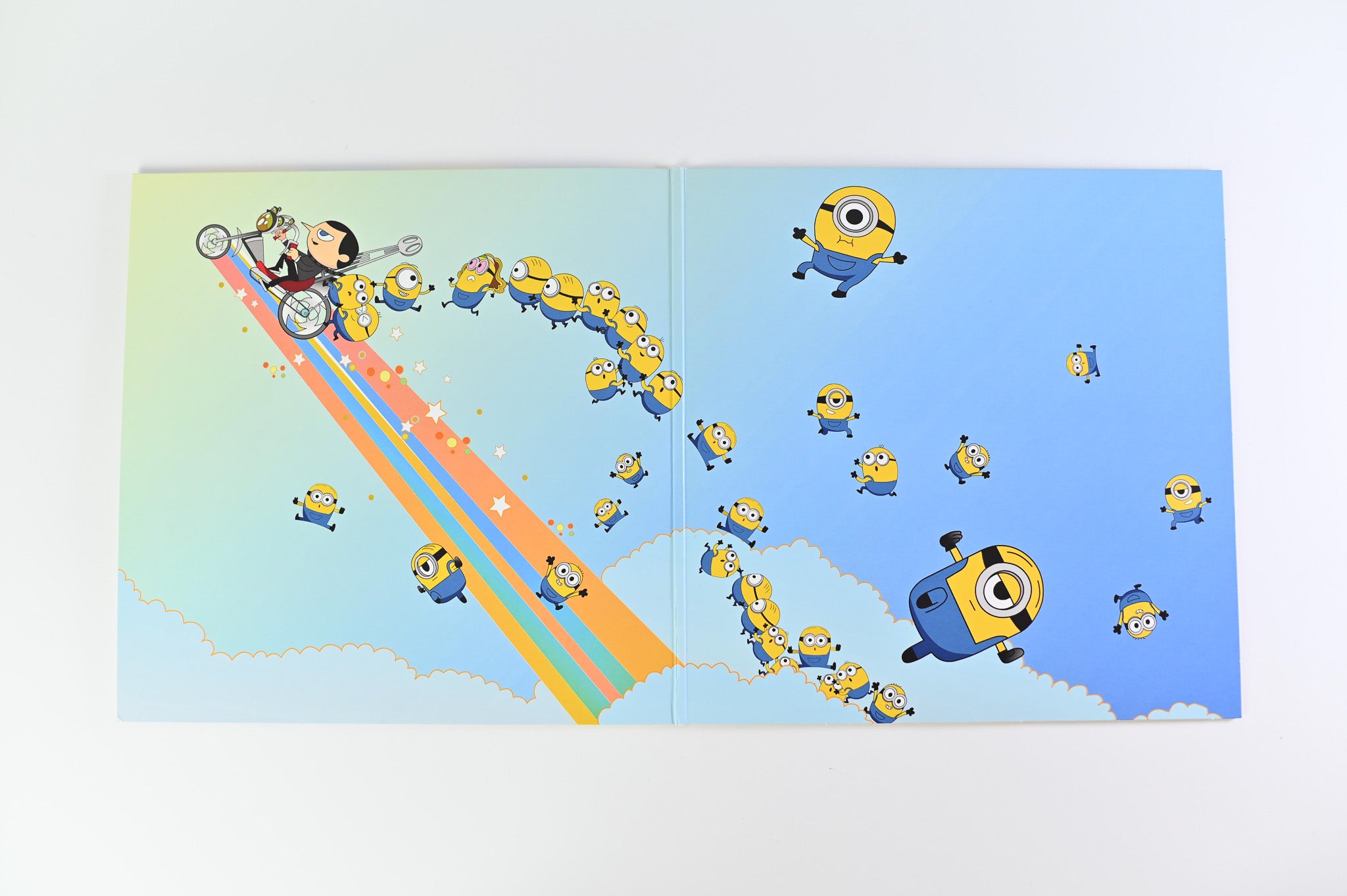 Various - Minions: The Rise Of Gru (Original Motion Picture Soundtrack) on Decca Ltd Yellow & Blue Swirl