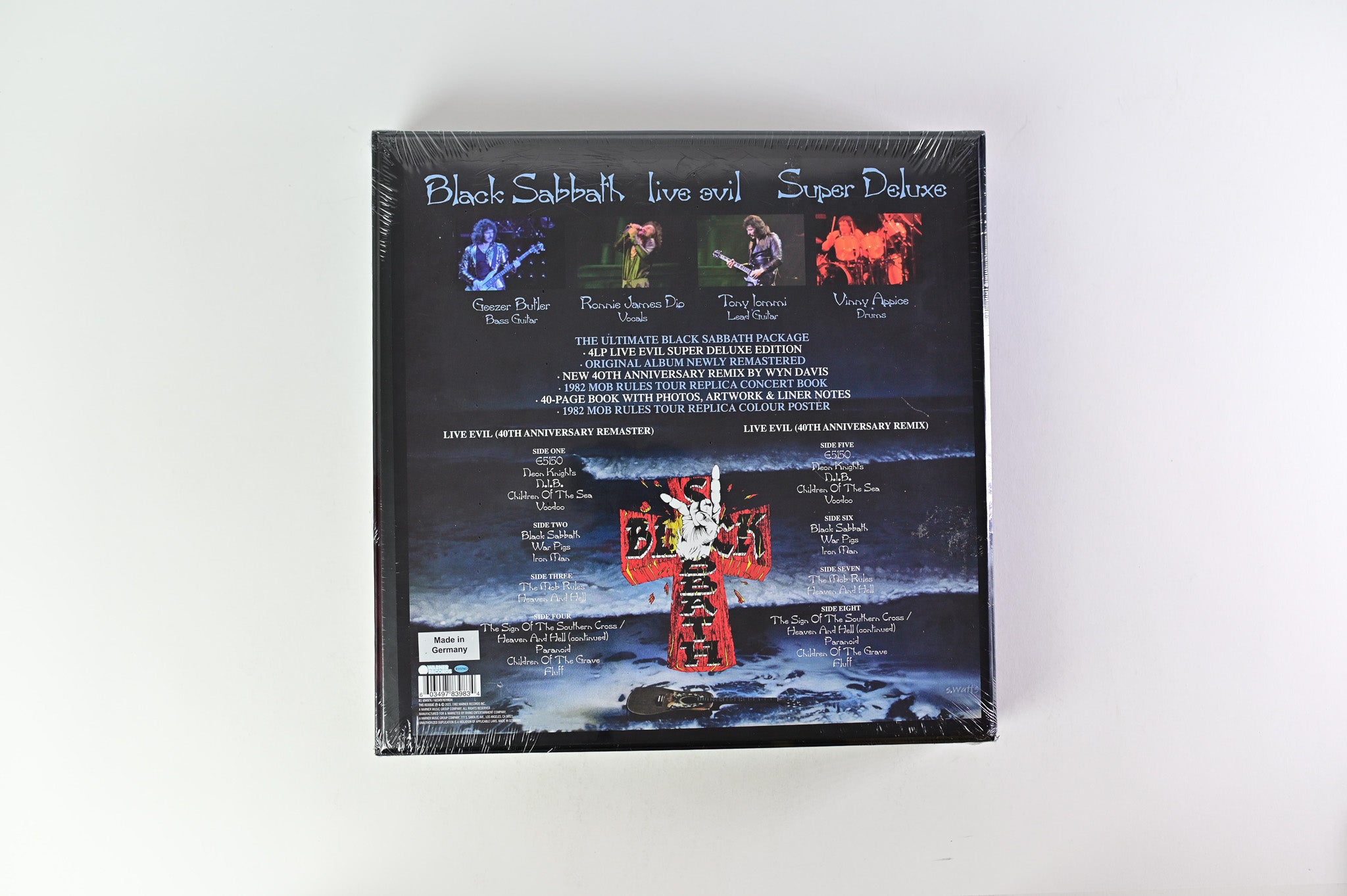 Black Sabbath - Live Evil Super Deluxe on Warner Rhino Deluxe Edition Box Set Reissue Sealed