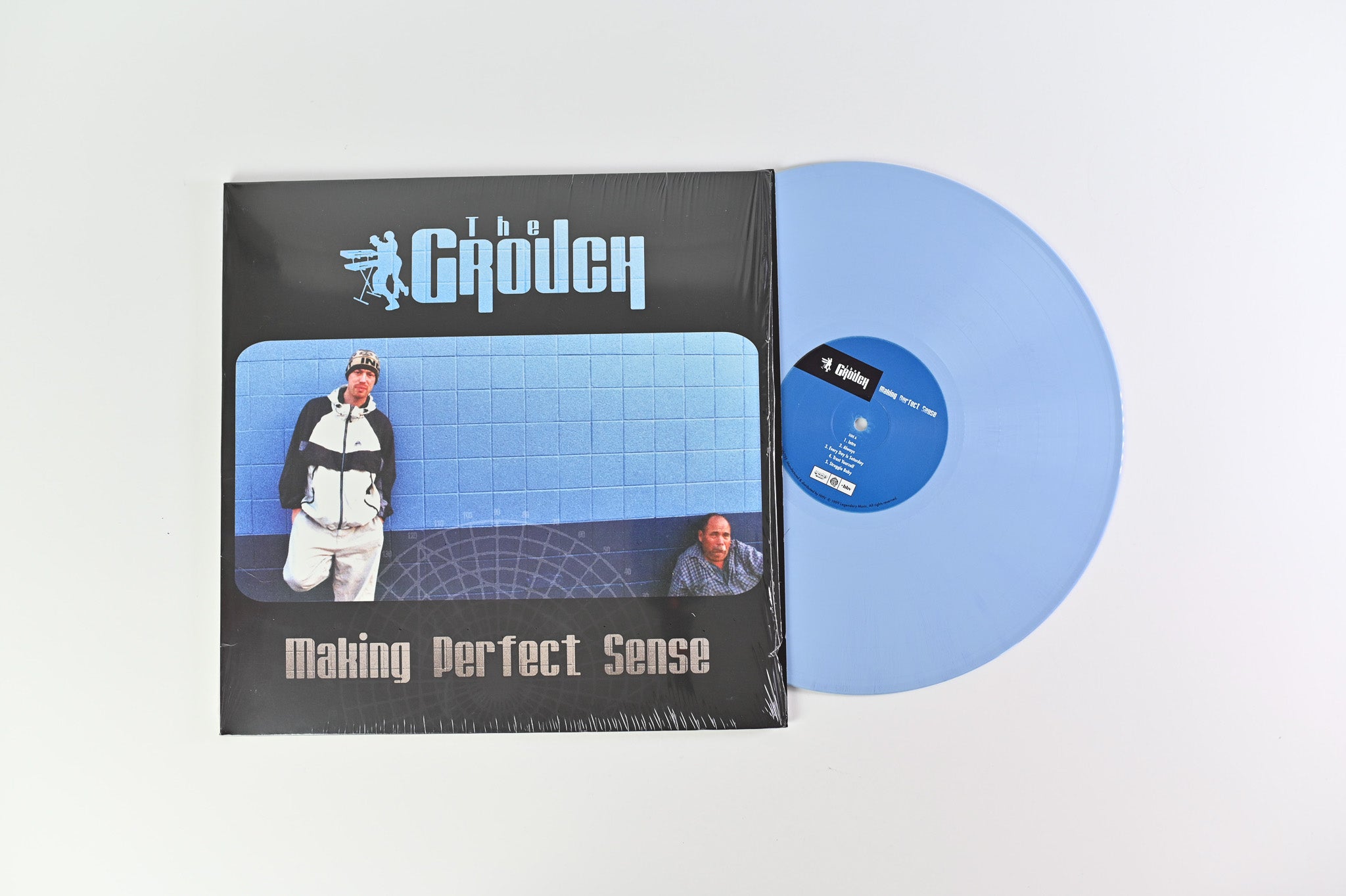 The Grouch - Making Perfect Sense on HHV Ltd Blue Vinyl Reissue