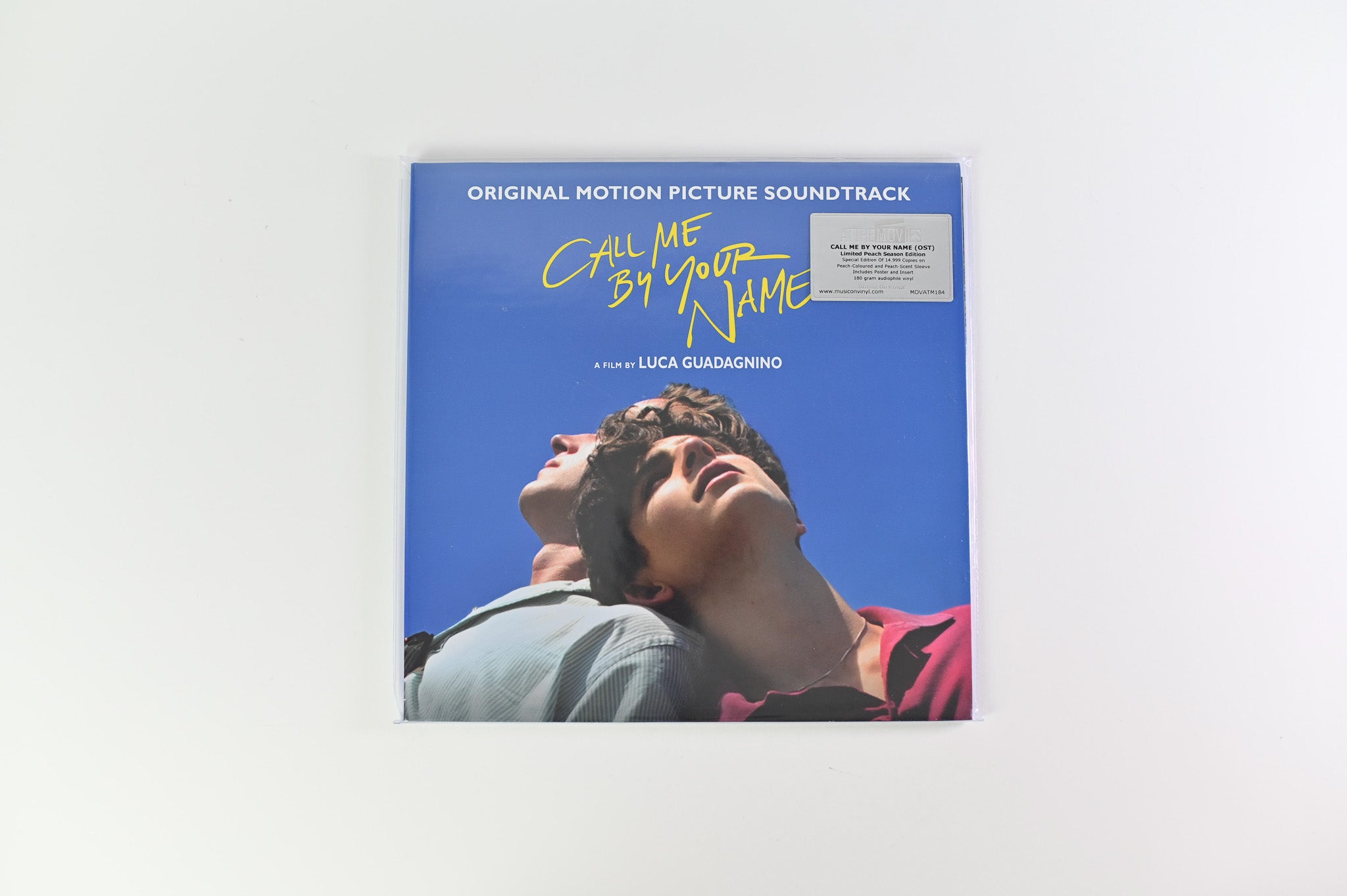 Various - Call Me By Your Name (Original Motion Picture Soundtrack) on Music on Vinyl Ltd Numbered Special Edition Peach