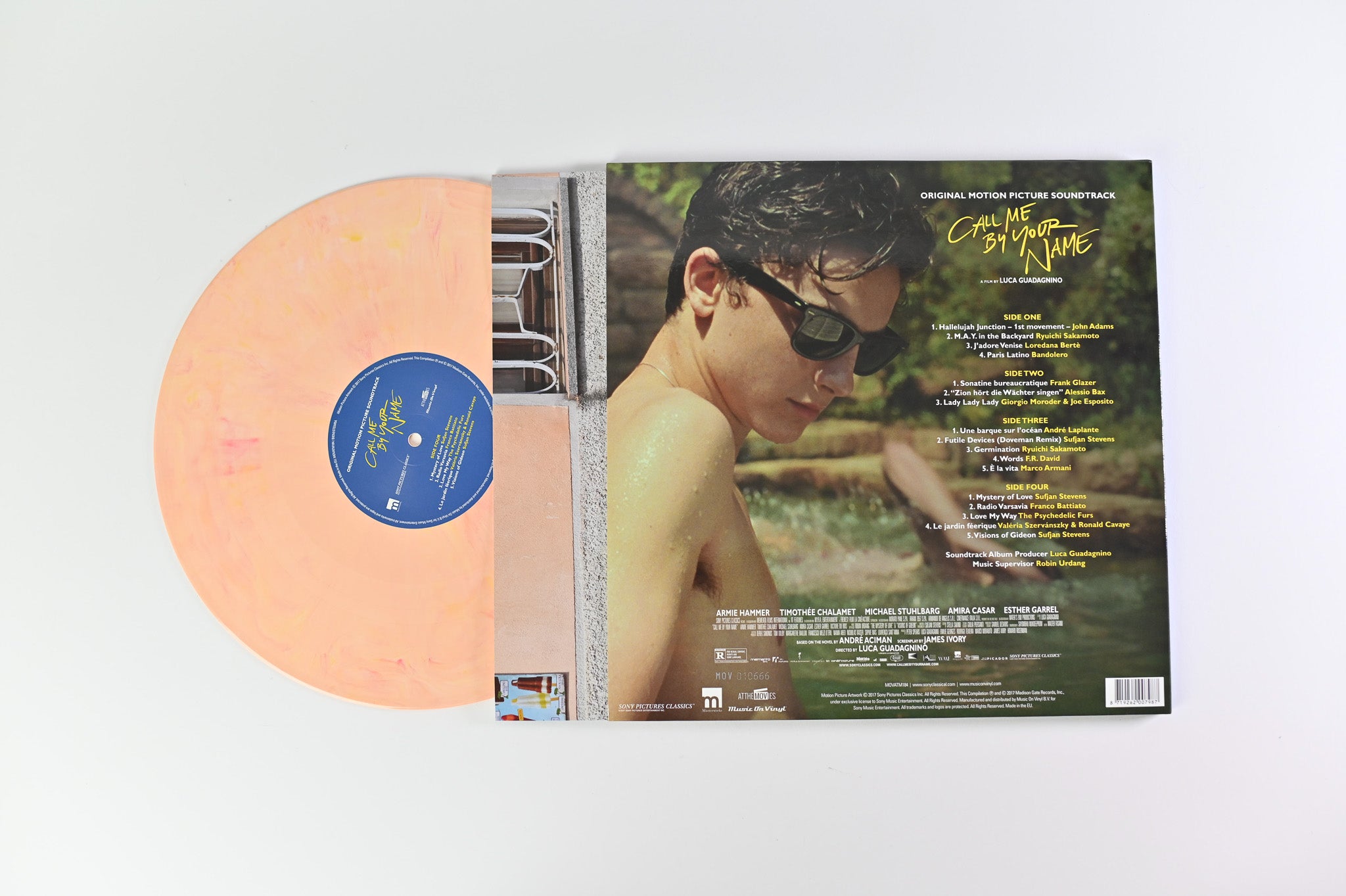 Various - Call Me By Your Name (Original Motion Picture Soundtrack) on Music on Vinyl Ltd Numbered Special Edition Peach