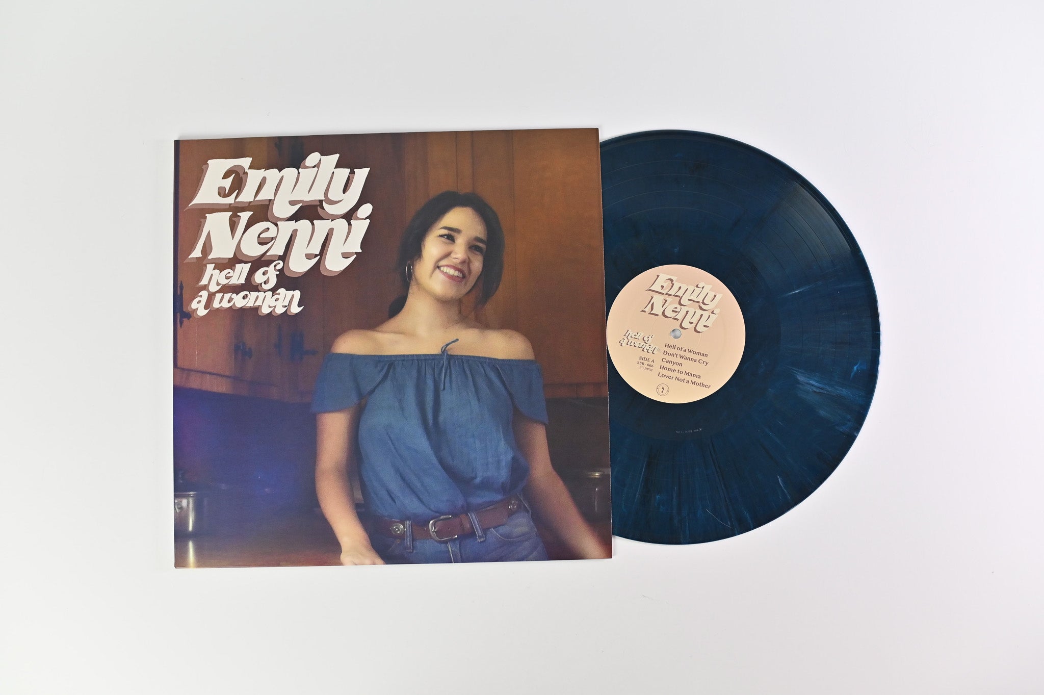 Emily Nenni - Hell Of A Woman on Soul Step Ltd Blue Jean Vinyl