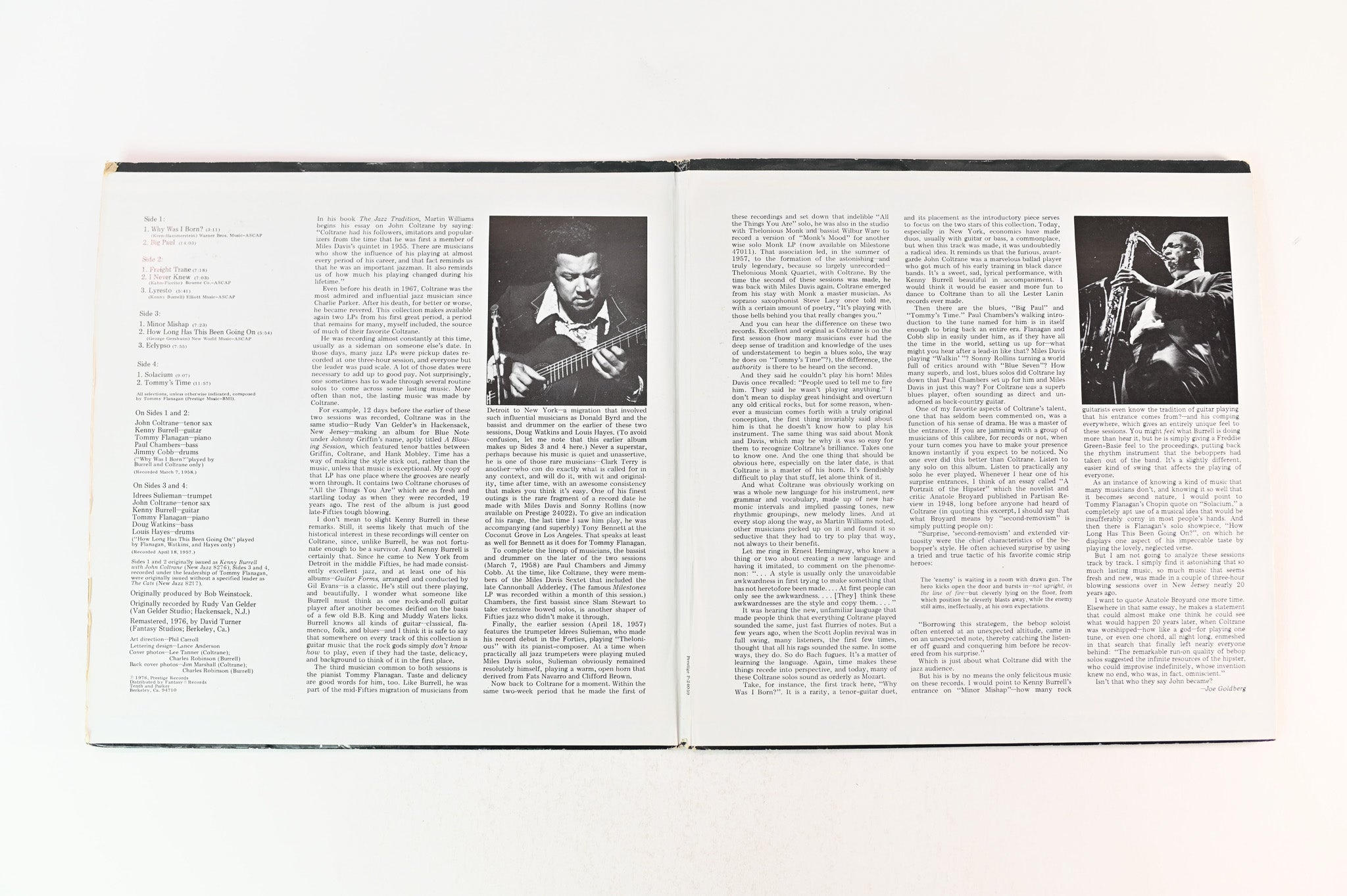 Kenny Burrell - Kenny Burrell / John Coltrane on Prestige