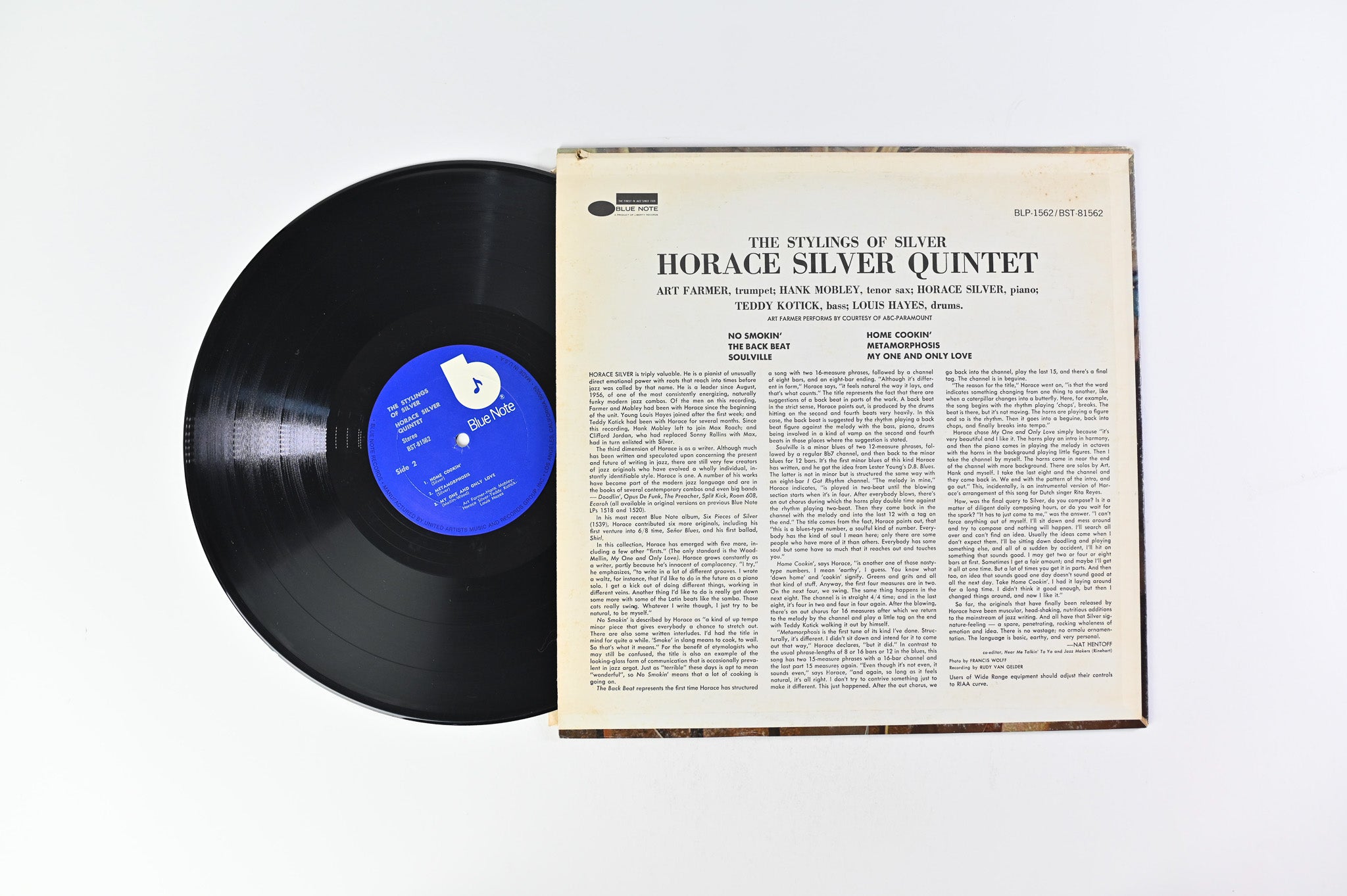 The Horace Silver Quintet - The Stylings Of Silver on Blue Note Reissue