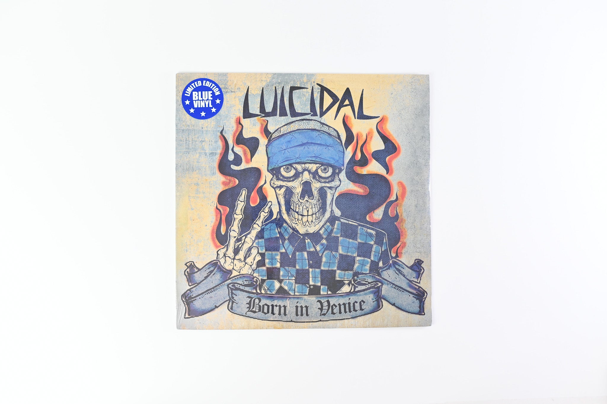Luicidal - Born In Venice on Cleopatra - Blue Vinyl Sealed