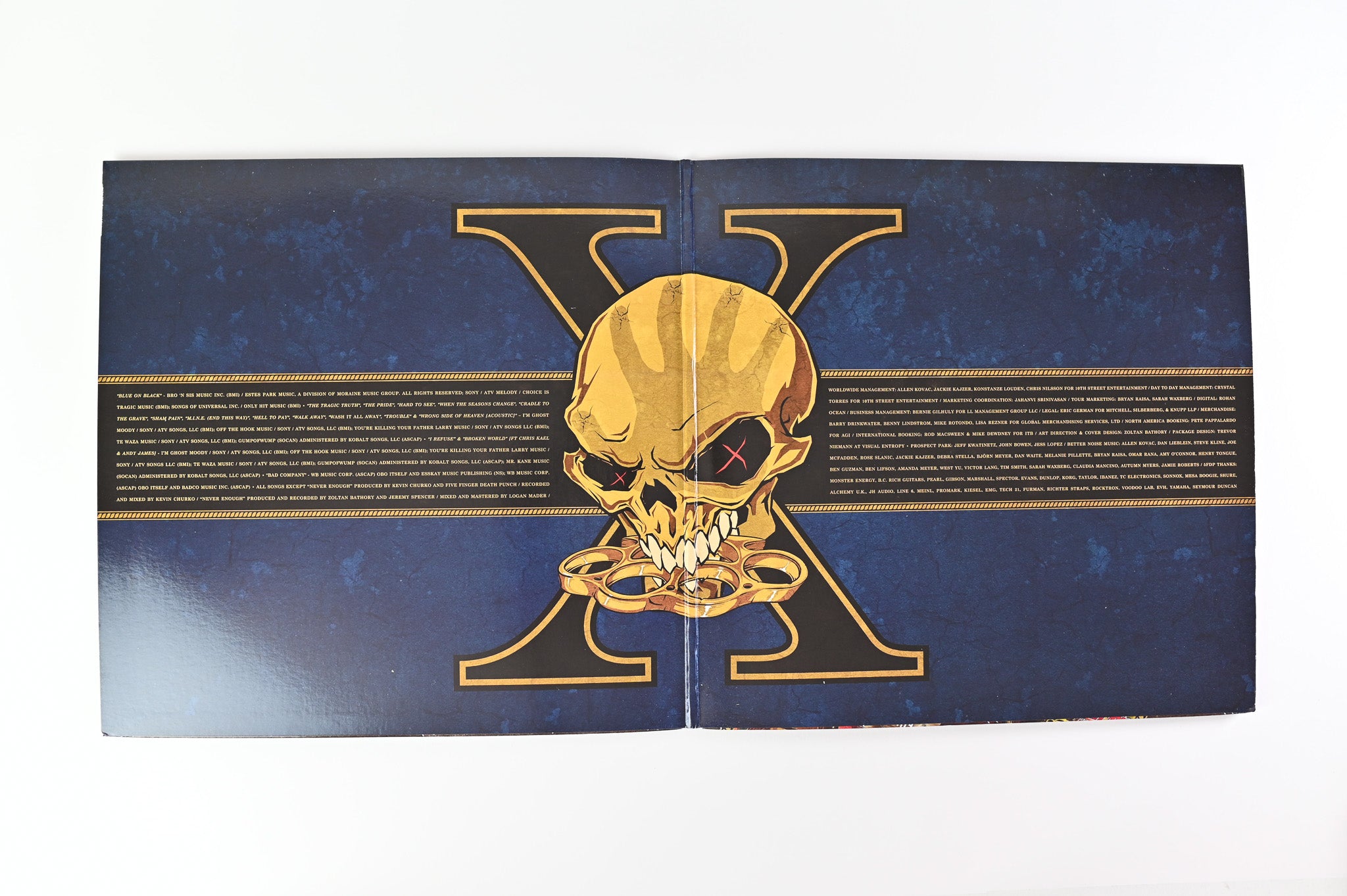 Five Finger Death Punch - A Decade Of Destruction Volume 2 on Prospect Park - Blue Vinyl