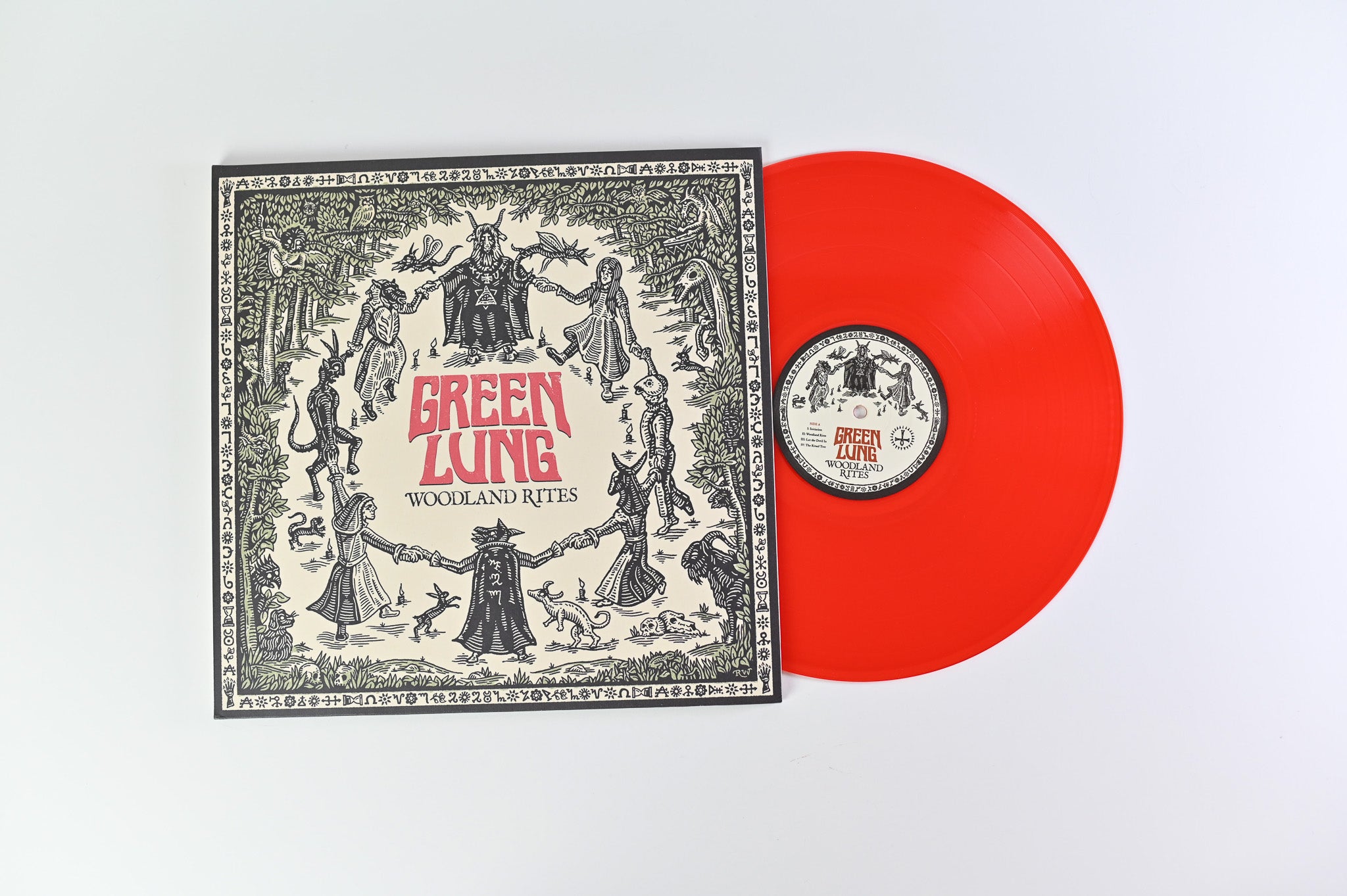 Green Lung - Woodland Rites on Ltd Red Vinyl Reissue