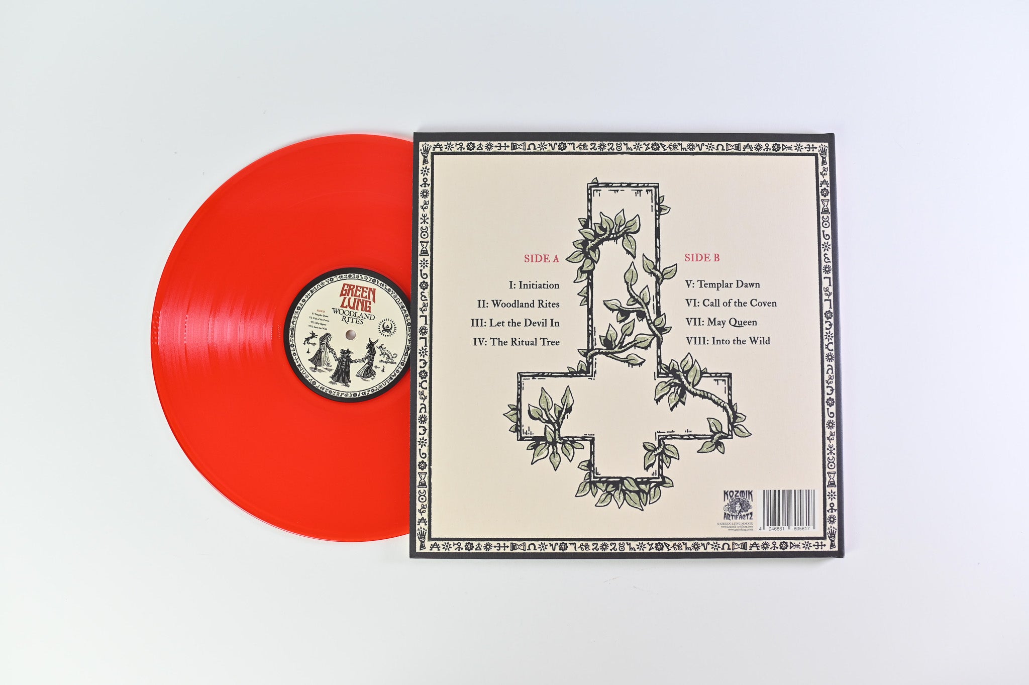 Green Lung - Woodland Rites on Ltd Red Vinyl Reissue