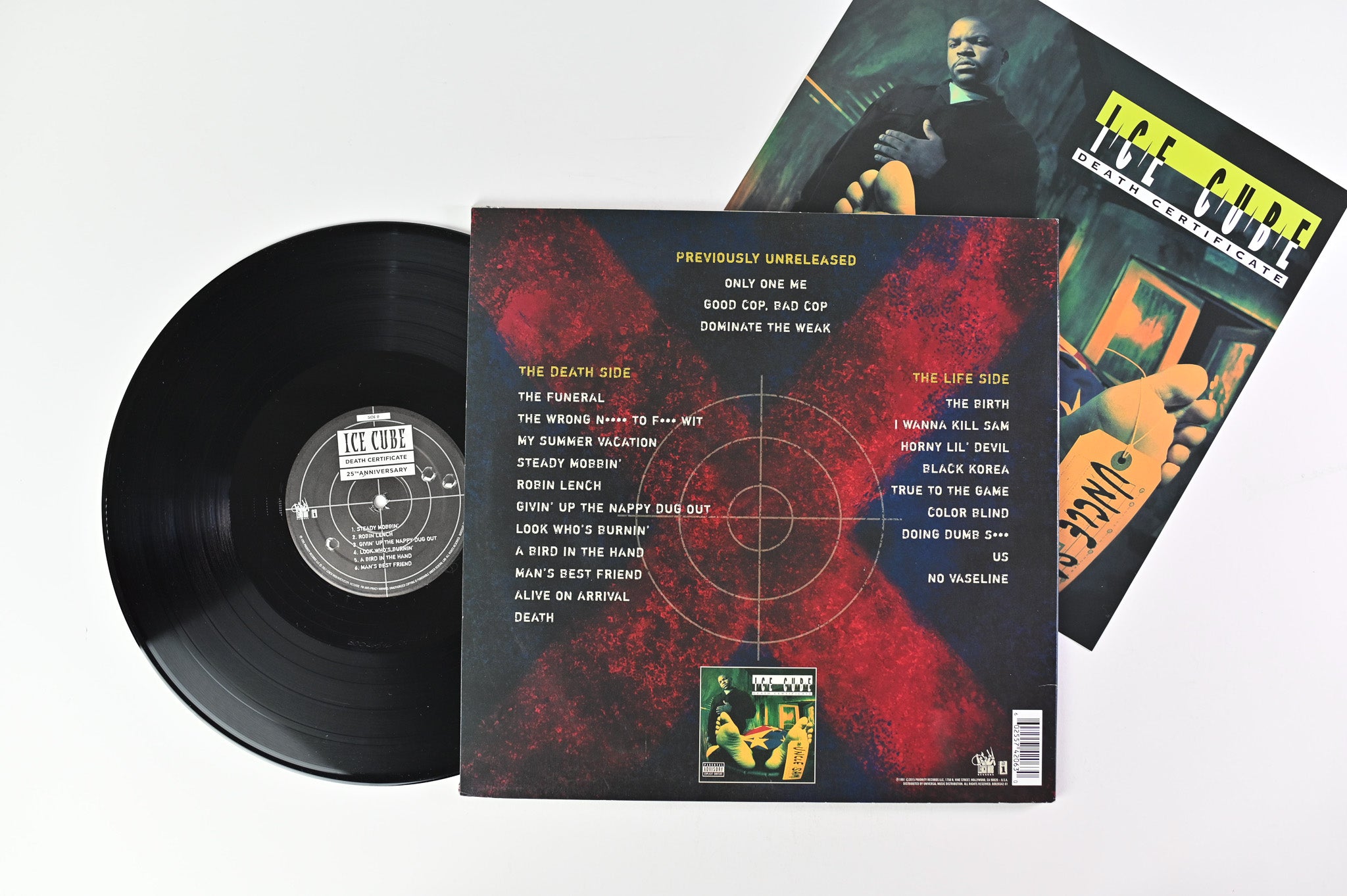 ICE CUBE DEATH CERTIFICATE LP 名作オリジナル ICE CUBE DEATH