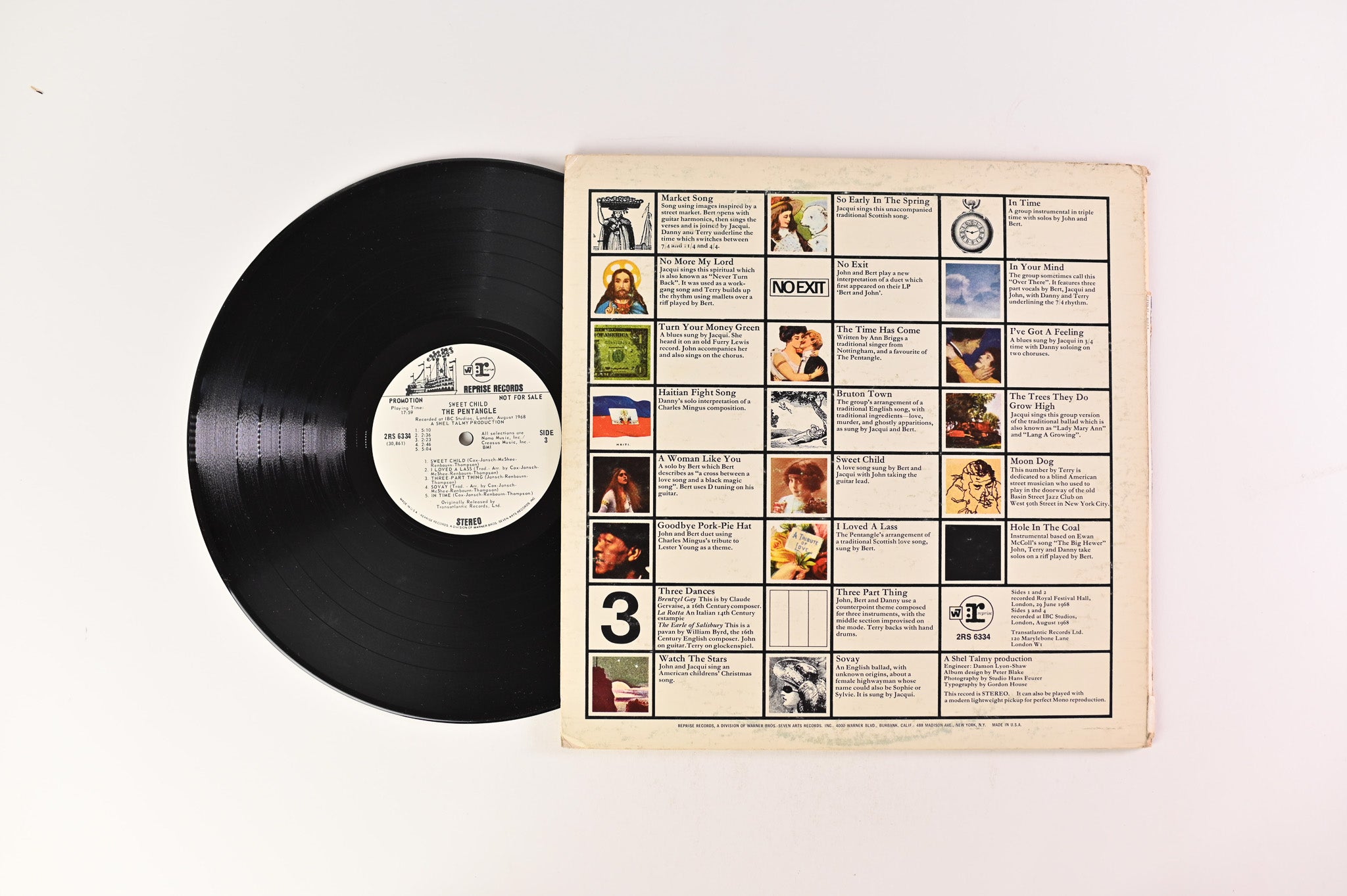 Pentangle - Sweet Child on Reprise Promo