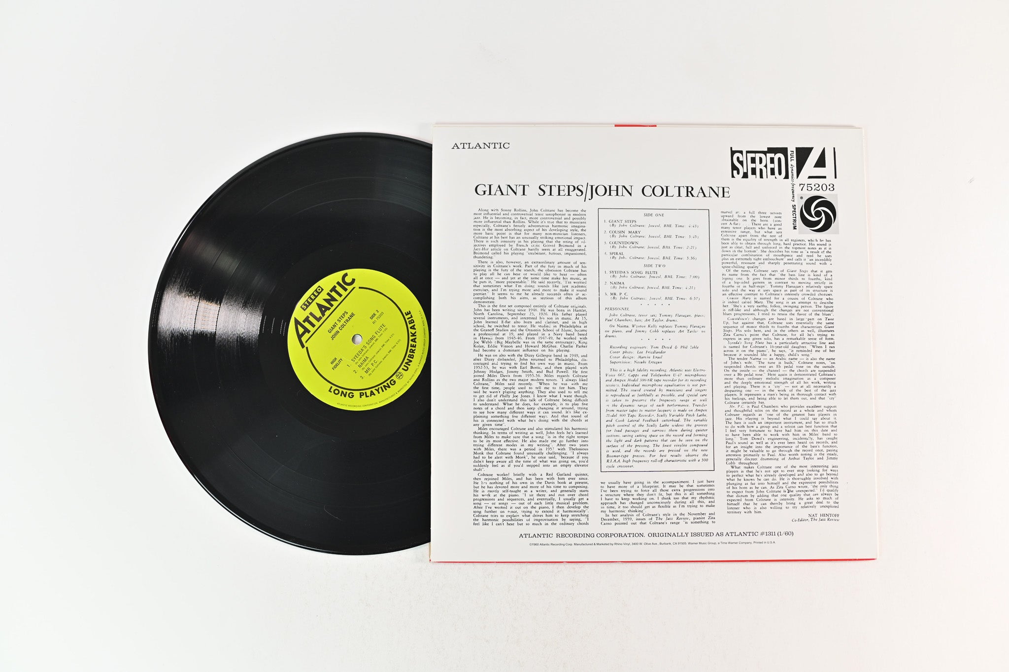 John Coltrane - Giant Steps on Atlantic