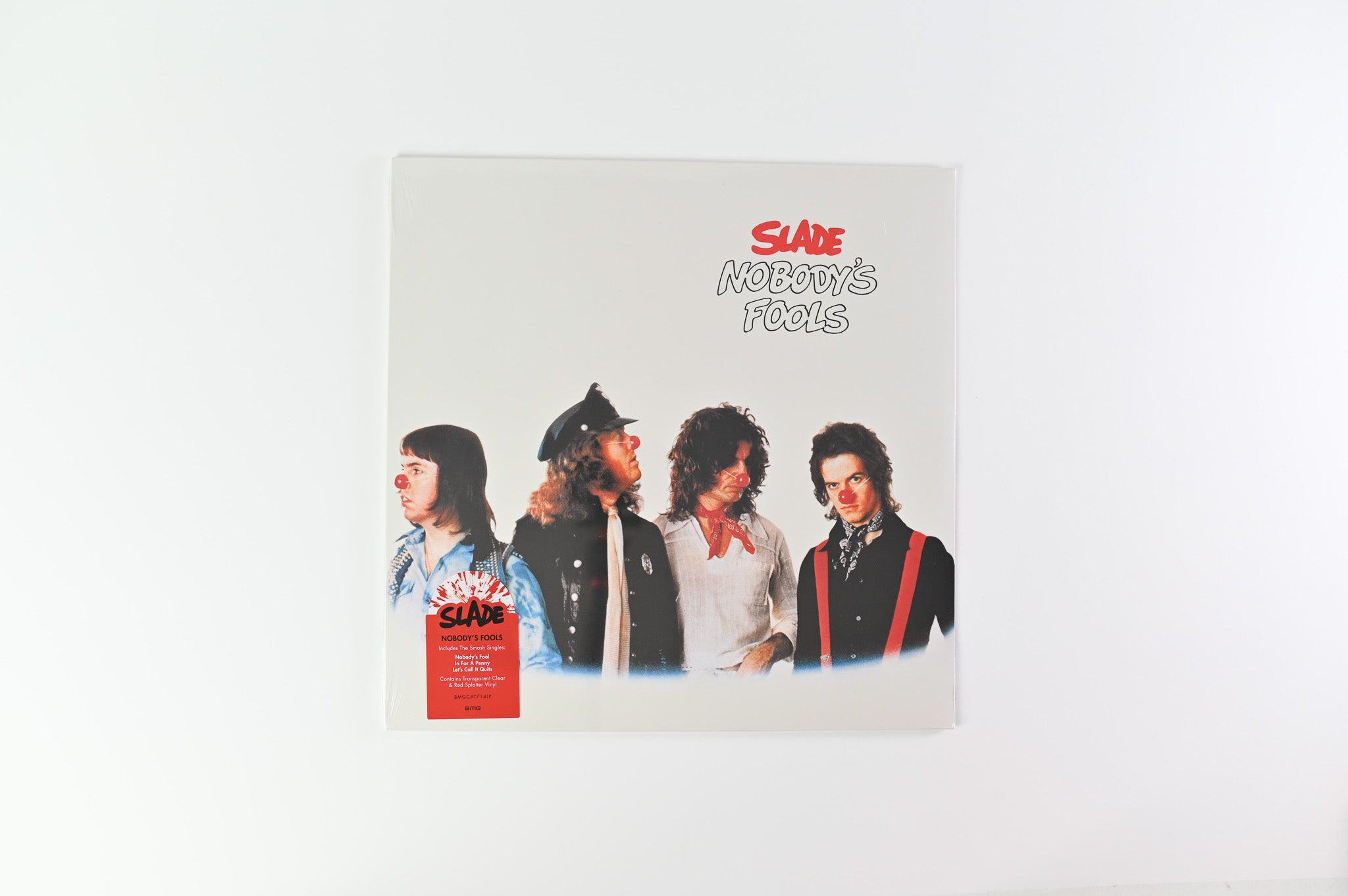 Slade - Nobody's Fools on BMG - Splatter Vinyl Sealed