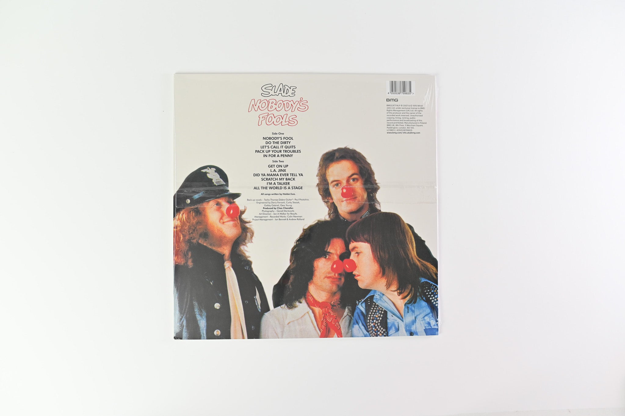 Slade - Nobody's Fools on BMG - Splatter Vinyl Sealed