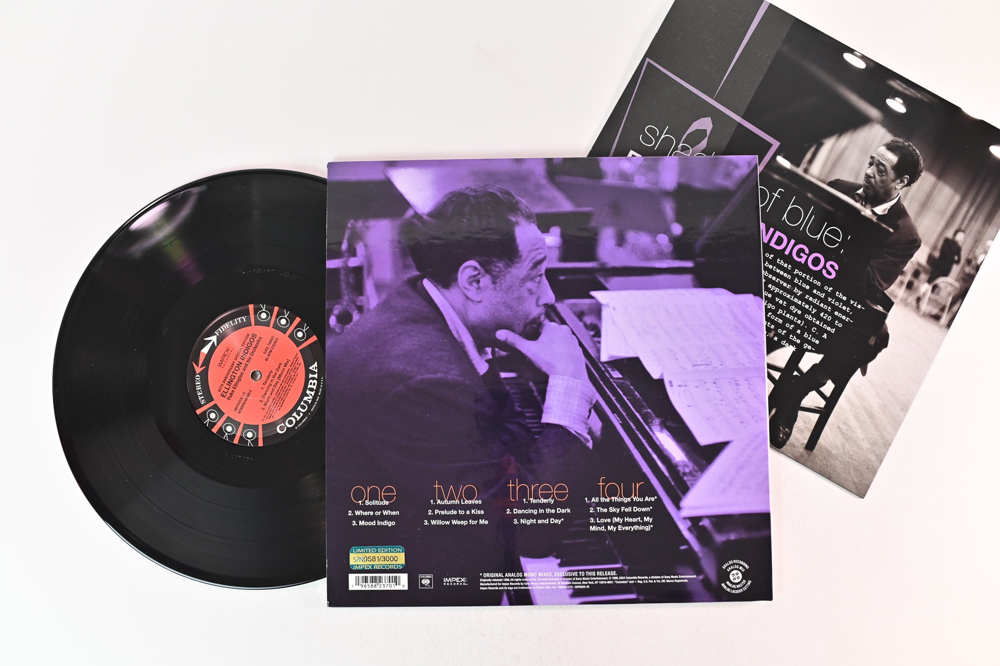 Duke Ellington And His Orchestra - Ellington Indigos on Impex 2-lp 45 rpm