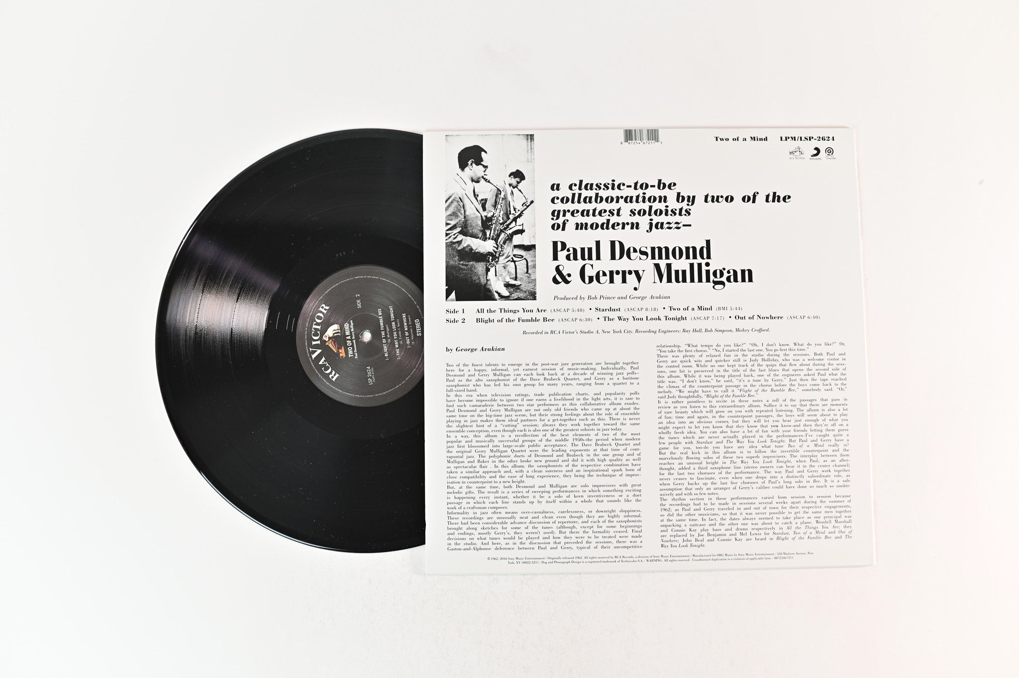 Paul Desmond - Two Of A Mind on ORG Music