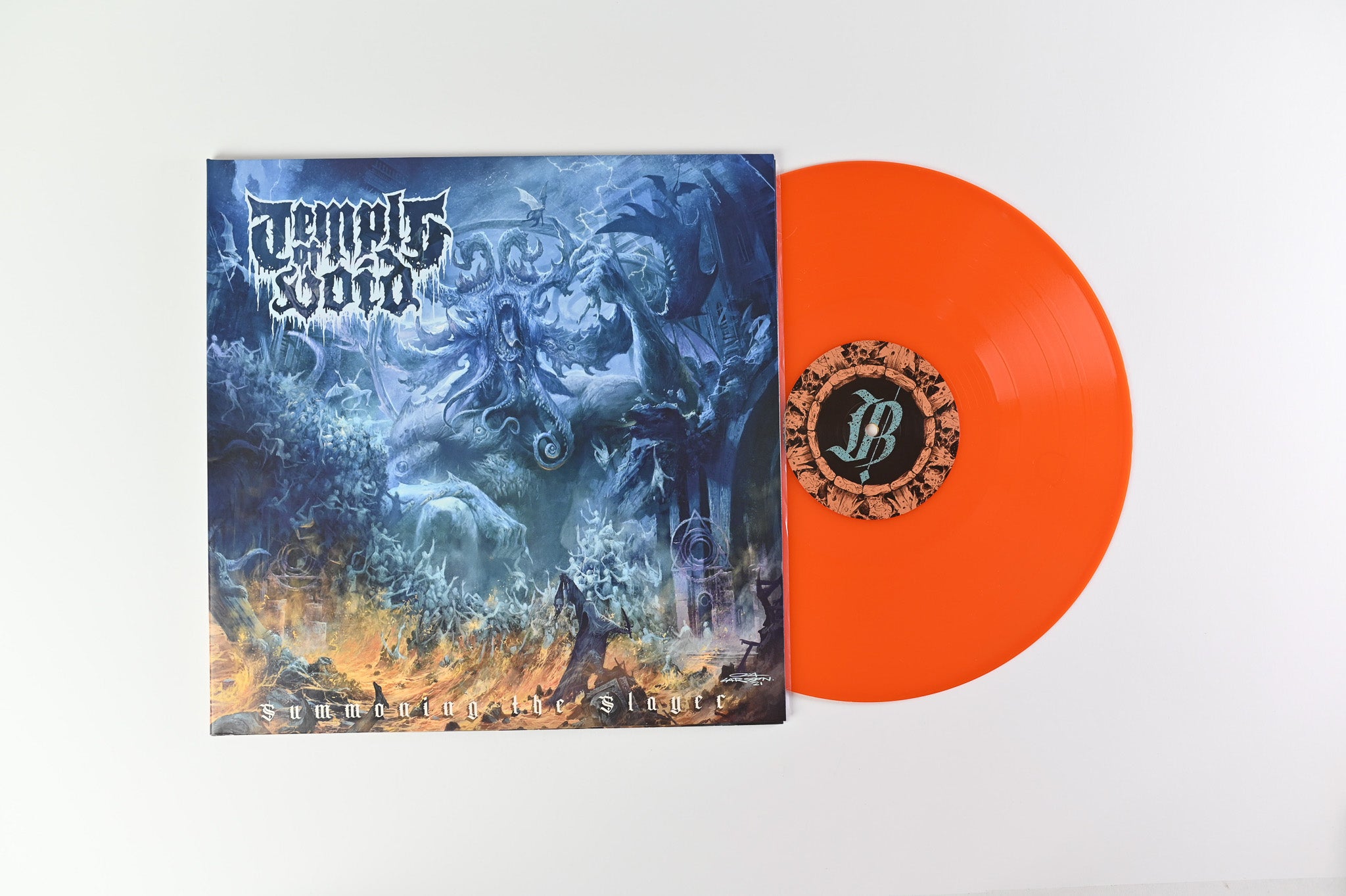 Temple Of Void - Summoning The Slayer on Relapse Records - Orange Vinyl