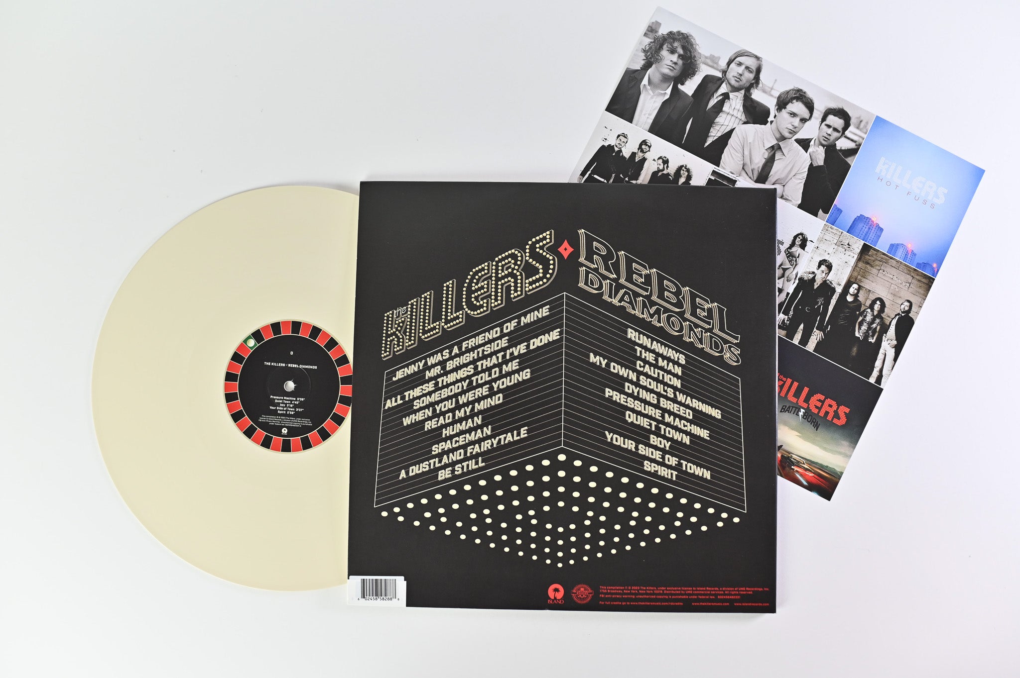 The Killers - Rebel Diamonds on Island Cream Colored Vinyl