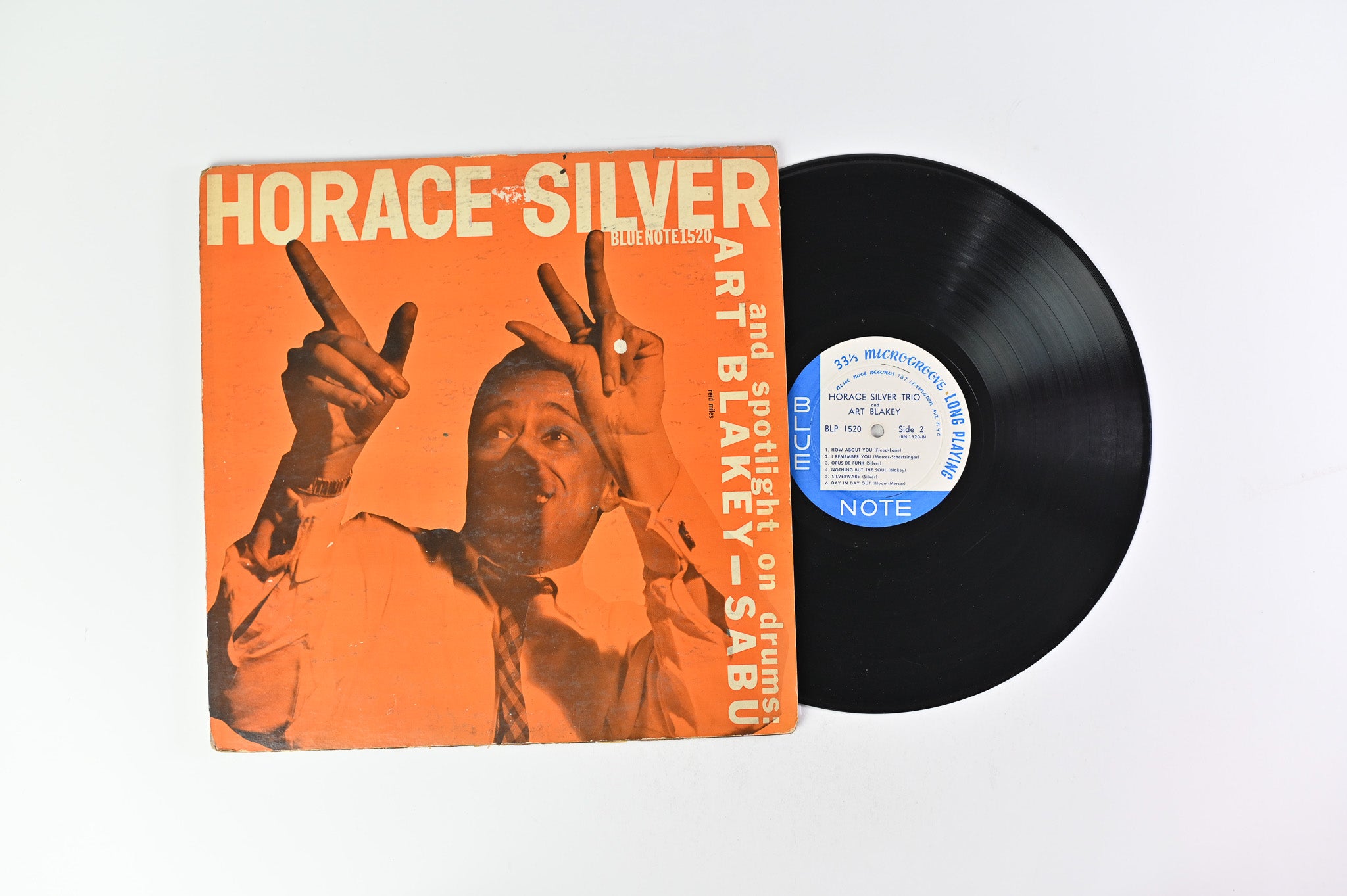 Horace Silver - Horace Silver Trio on Blue Note 1520 Mono Lexington Ave Deep Groove
