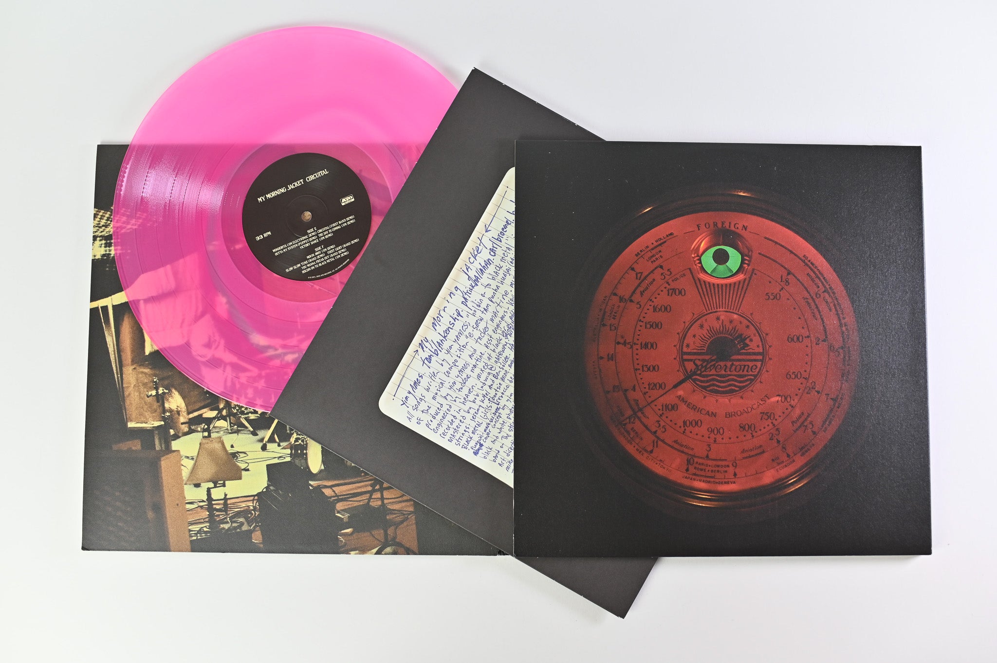 My Morning Jacket - Circuital on ATO Magenta & Clear Swirl Vinyl Reissue
