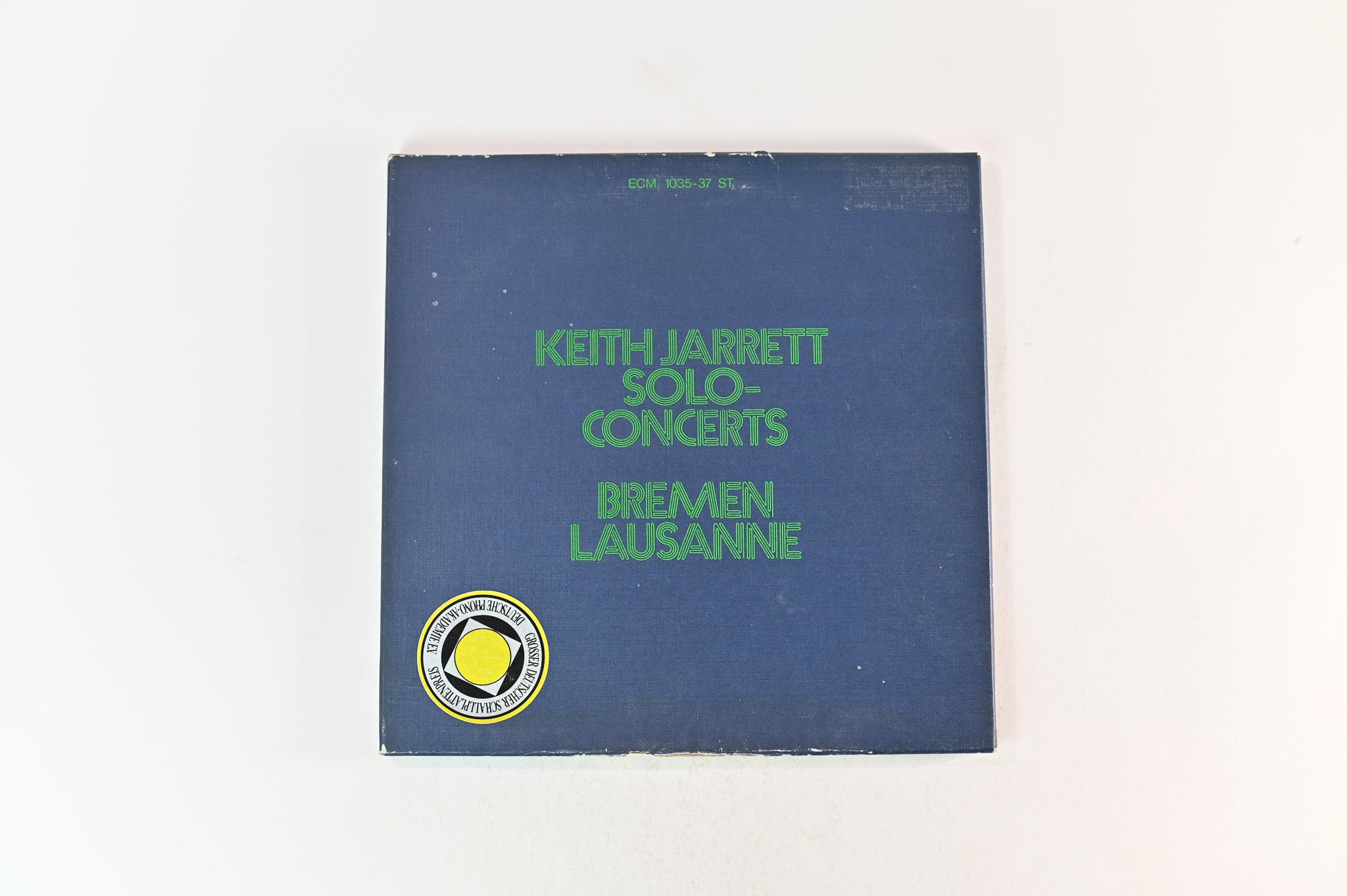 Keith Jarrett - Solo Concerts: Bremen / Lausanne on ECM Records - German pressing