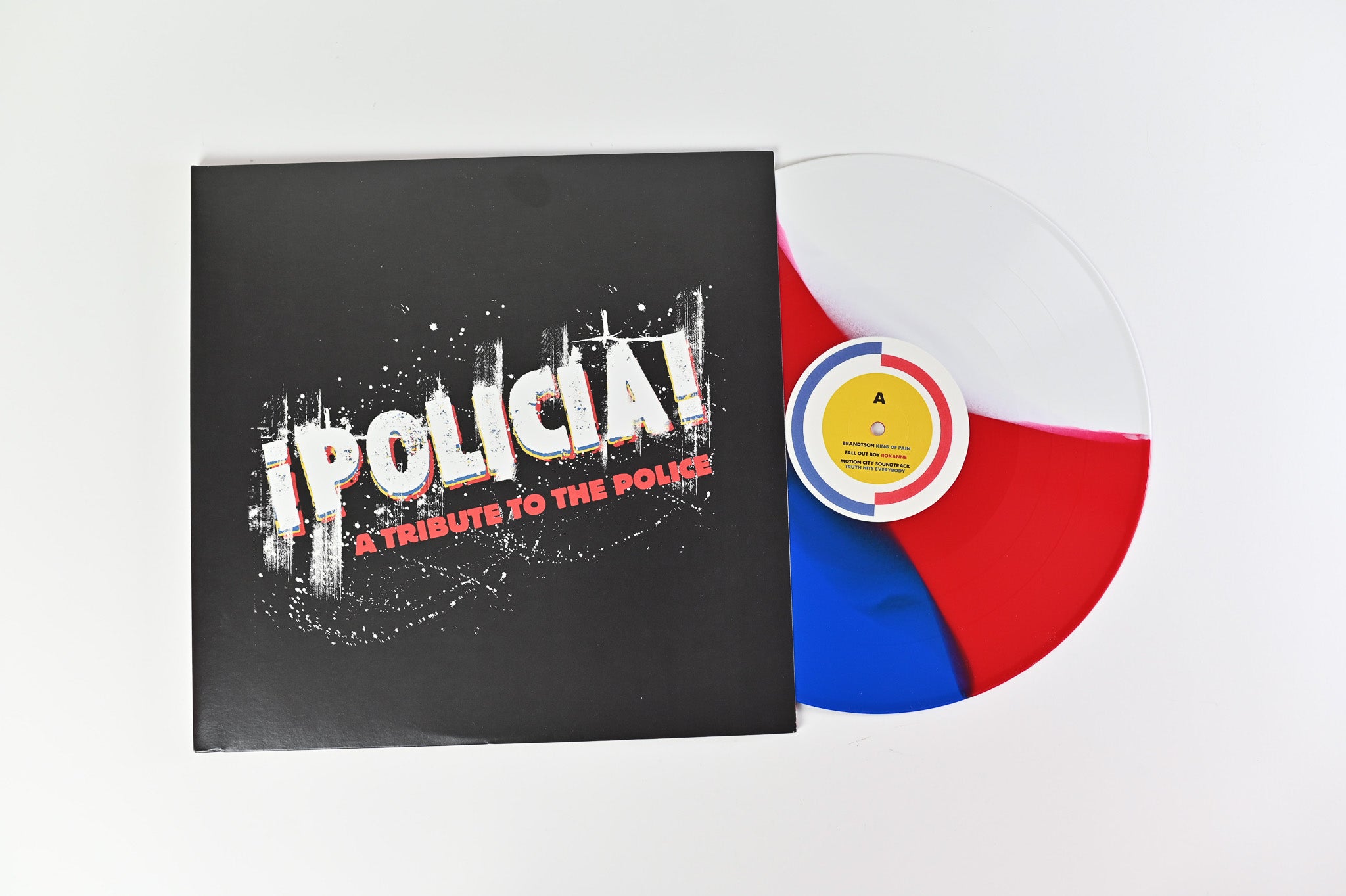 Various - ¡Policia! A Tribute To The Police on The Militia Group - Colored Vinyl