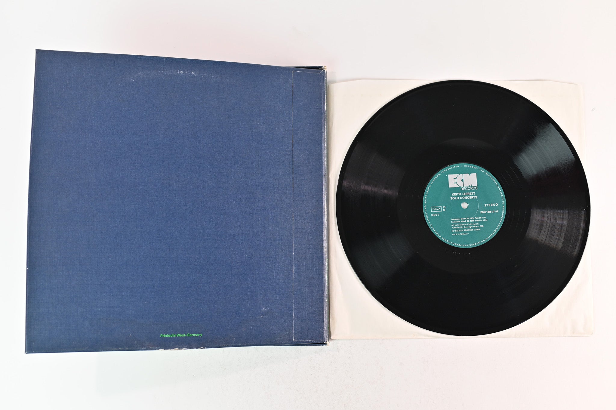 Keith Jarrett - Solo Concerts: Bremen / Lausanne on ECM Records - German pressing