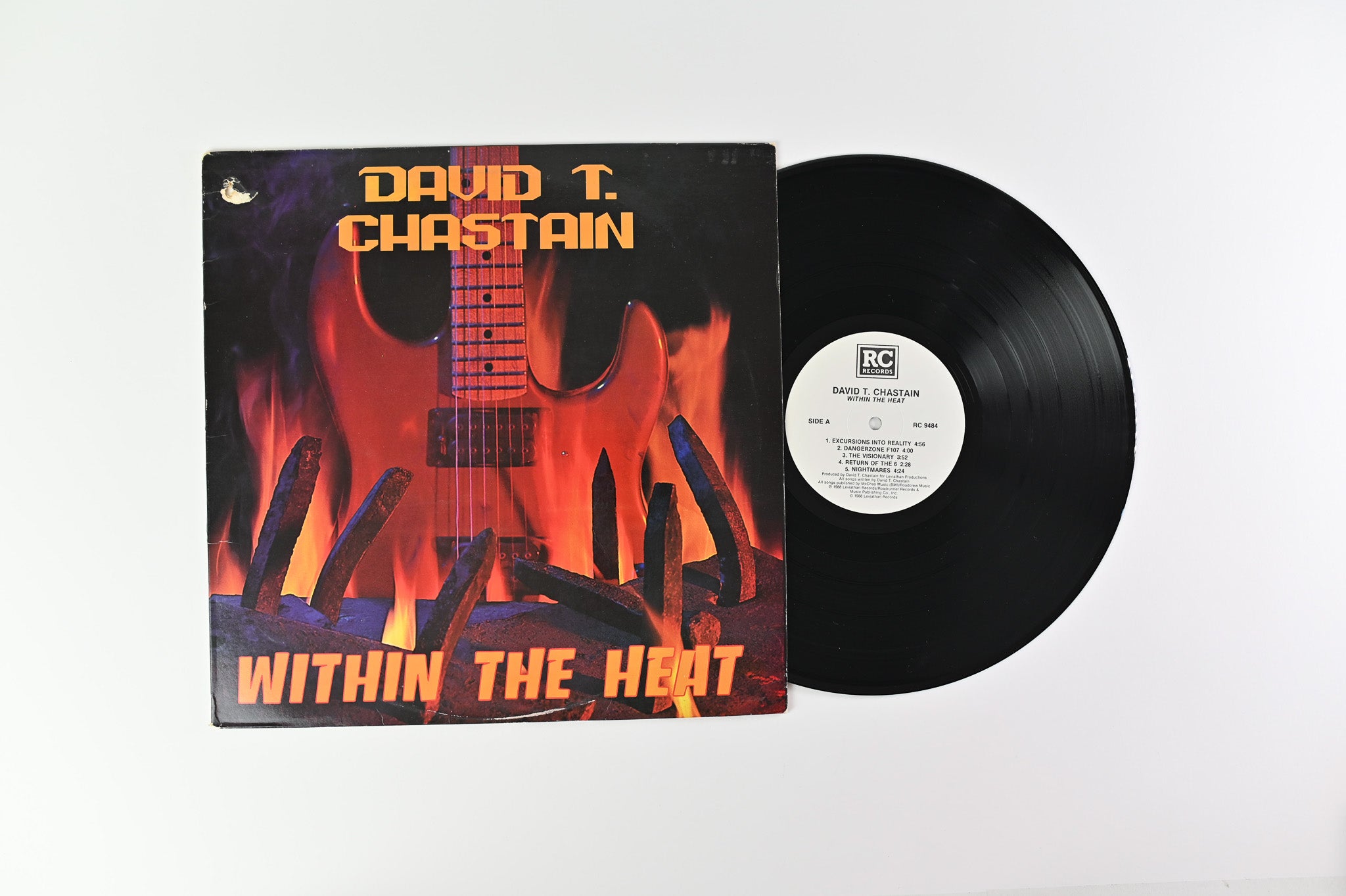 David T. Chastain - Within The Heat on R/C Records