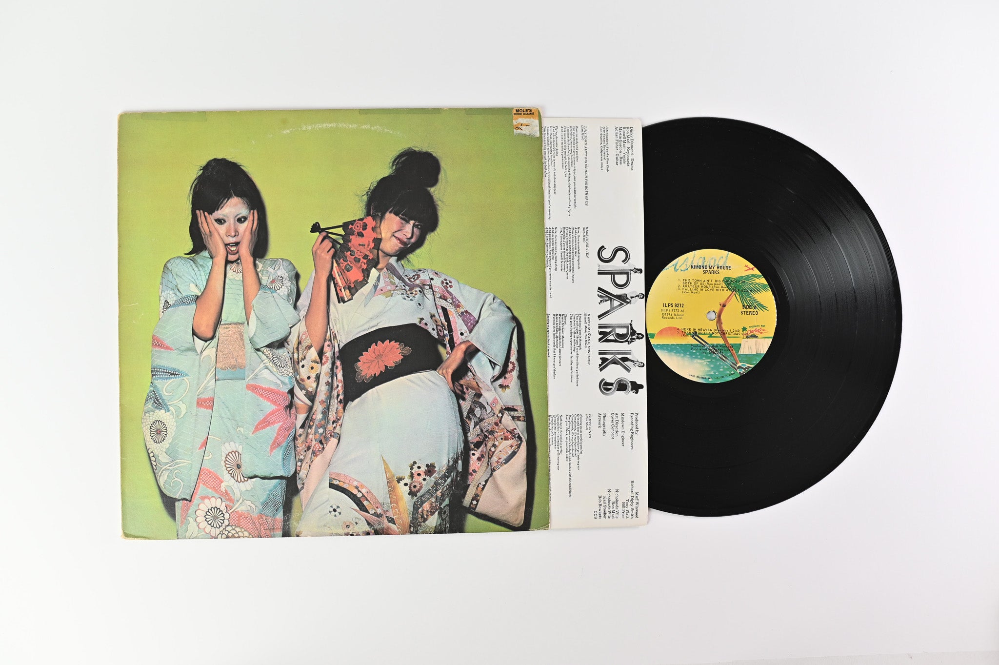 Sparks - Kimono My House on Island Records