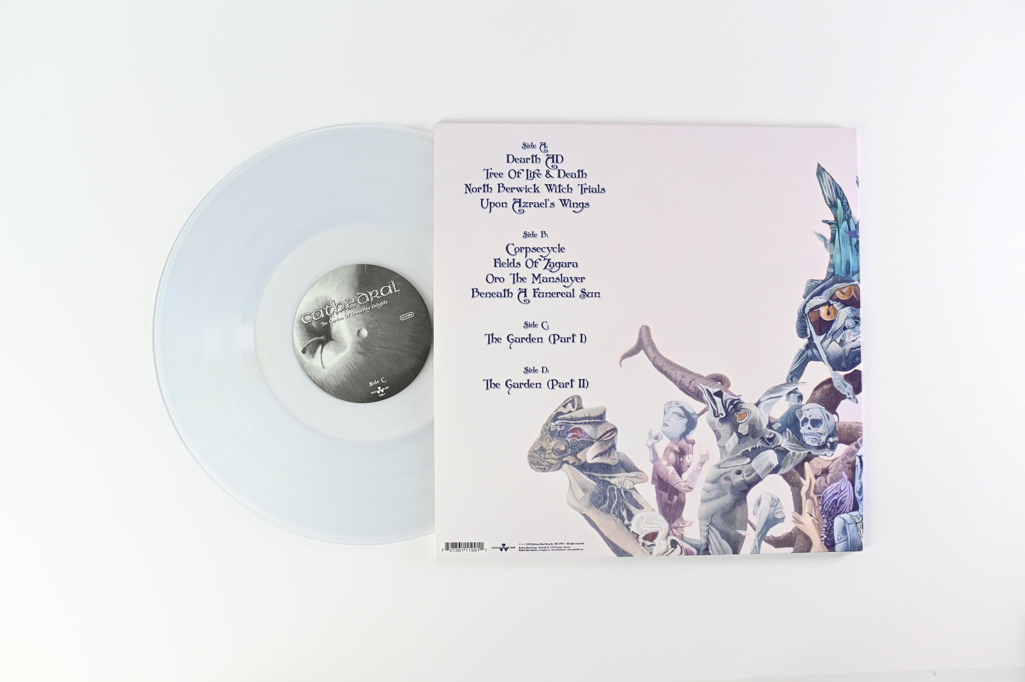 Cathedral - The Garden Of Unearthly Delights on Nuclear Blast - Clear Vinyl