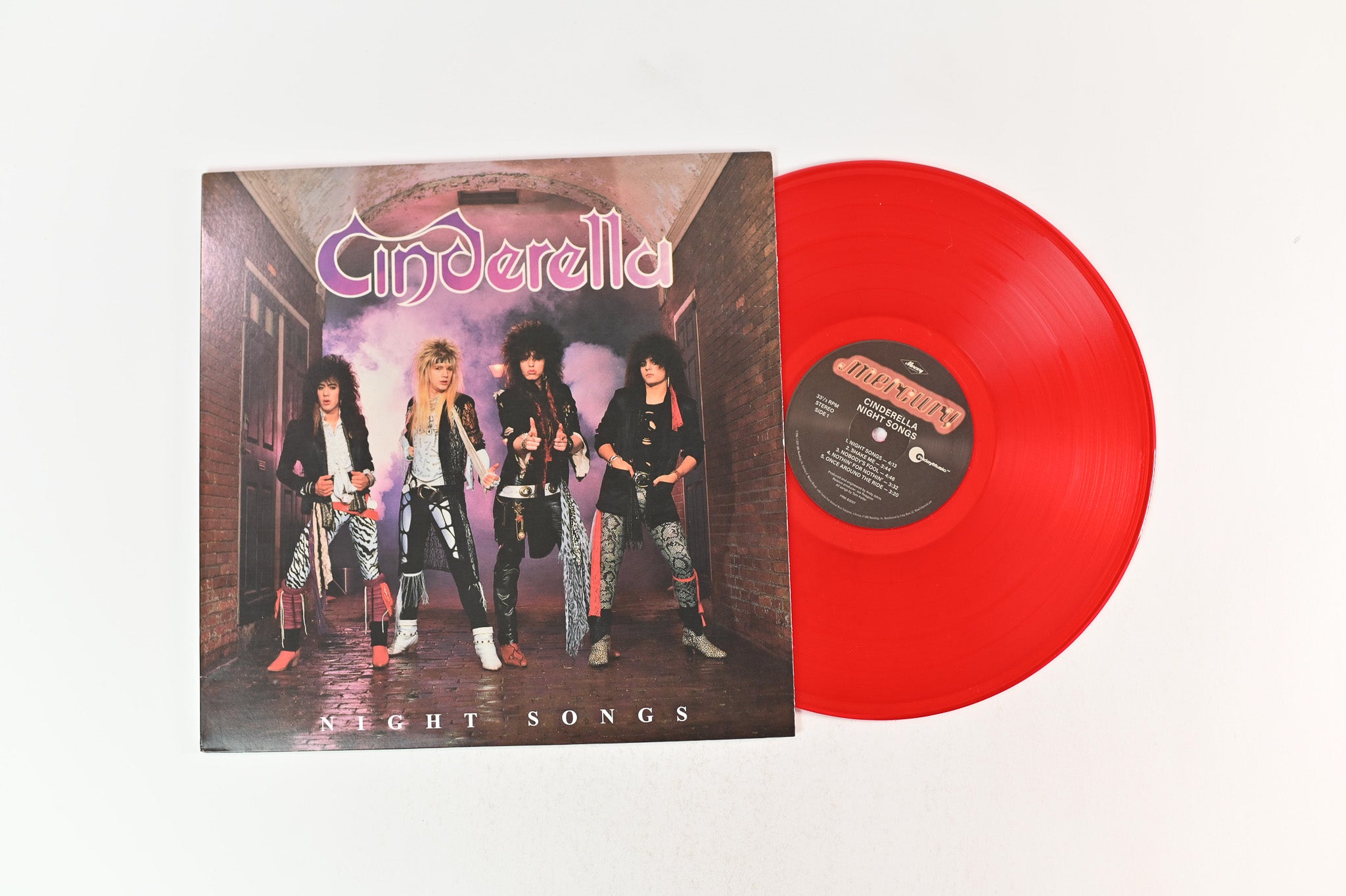 Cinderella - Night Songs on Friday Music - Red Vinyl