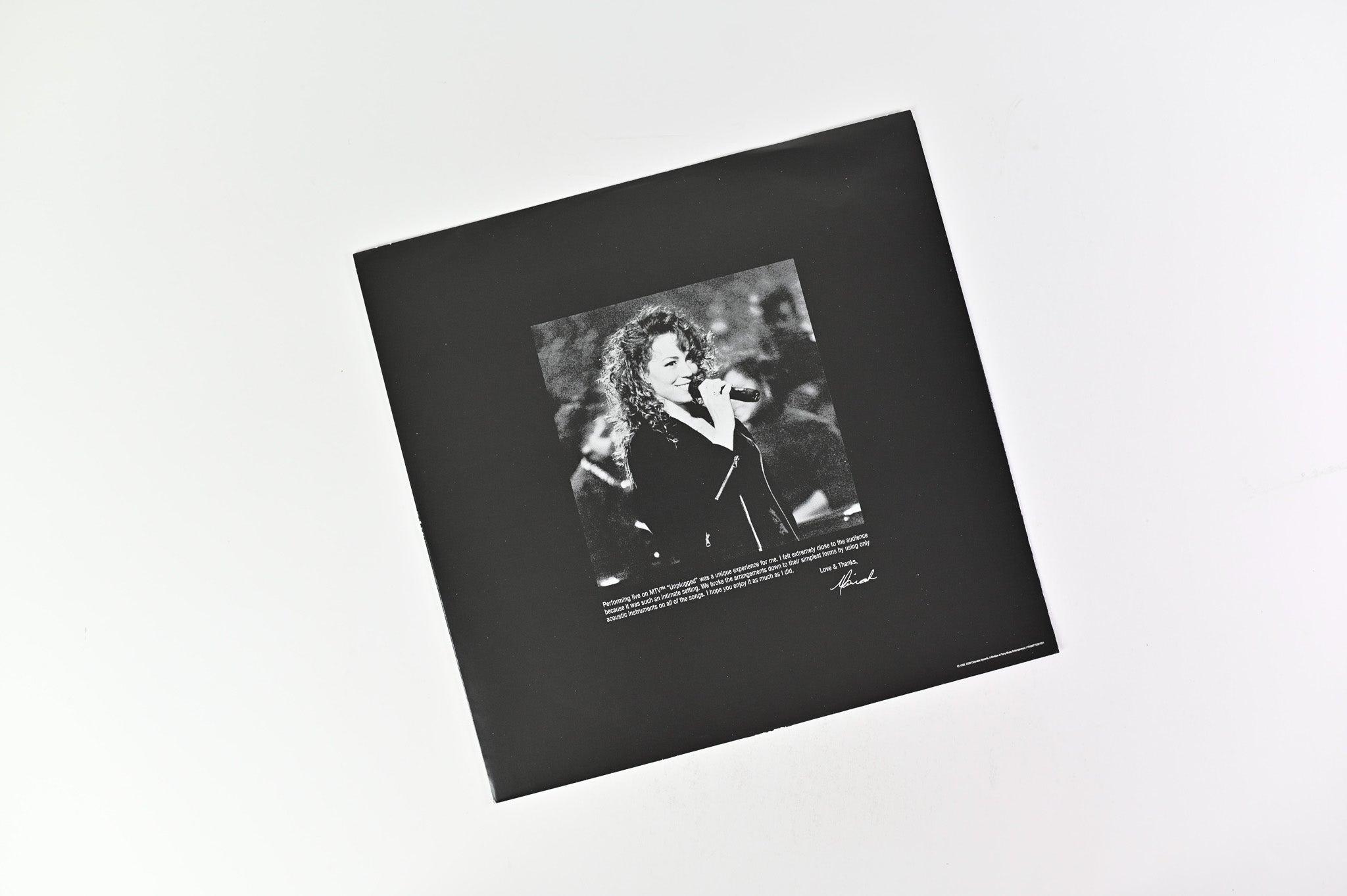 Mariah Carey - MTV Unplugged EP on Columbia Legacy Marbled Red Vinyl Reissue