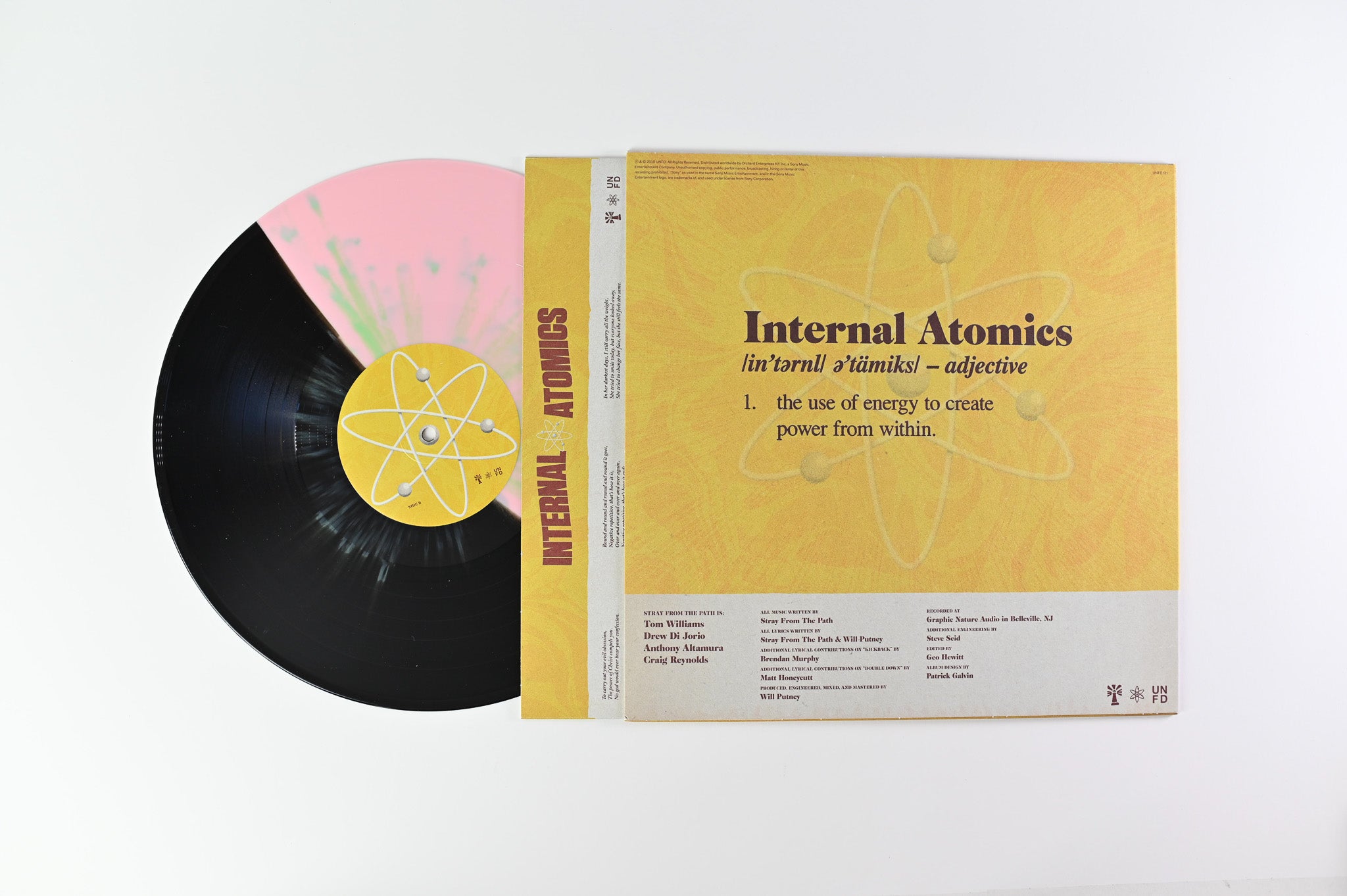 Stray From The Path - Internal Atomics on UNFD - Splatter Vinyl
