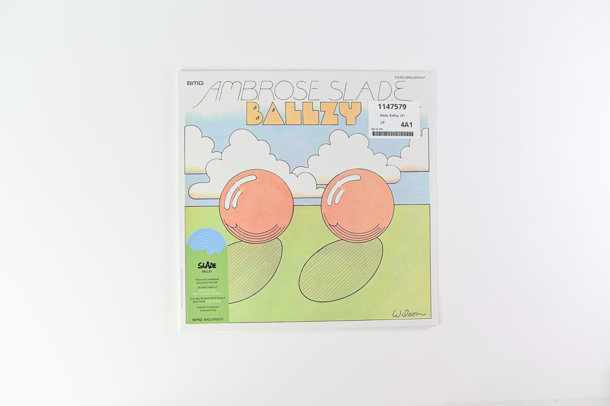 Ambrose Slade - Ballzy on BMG - Colored Vinyl Sealed