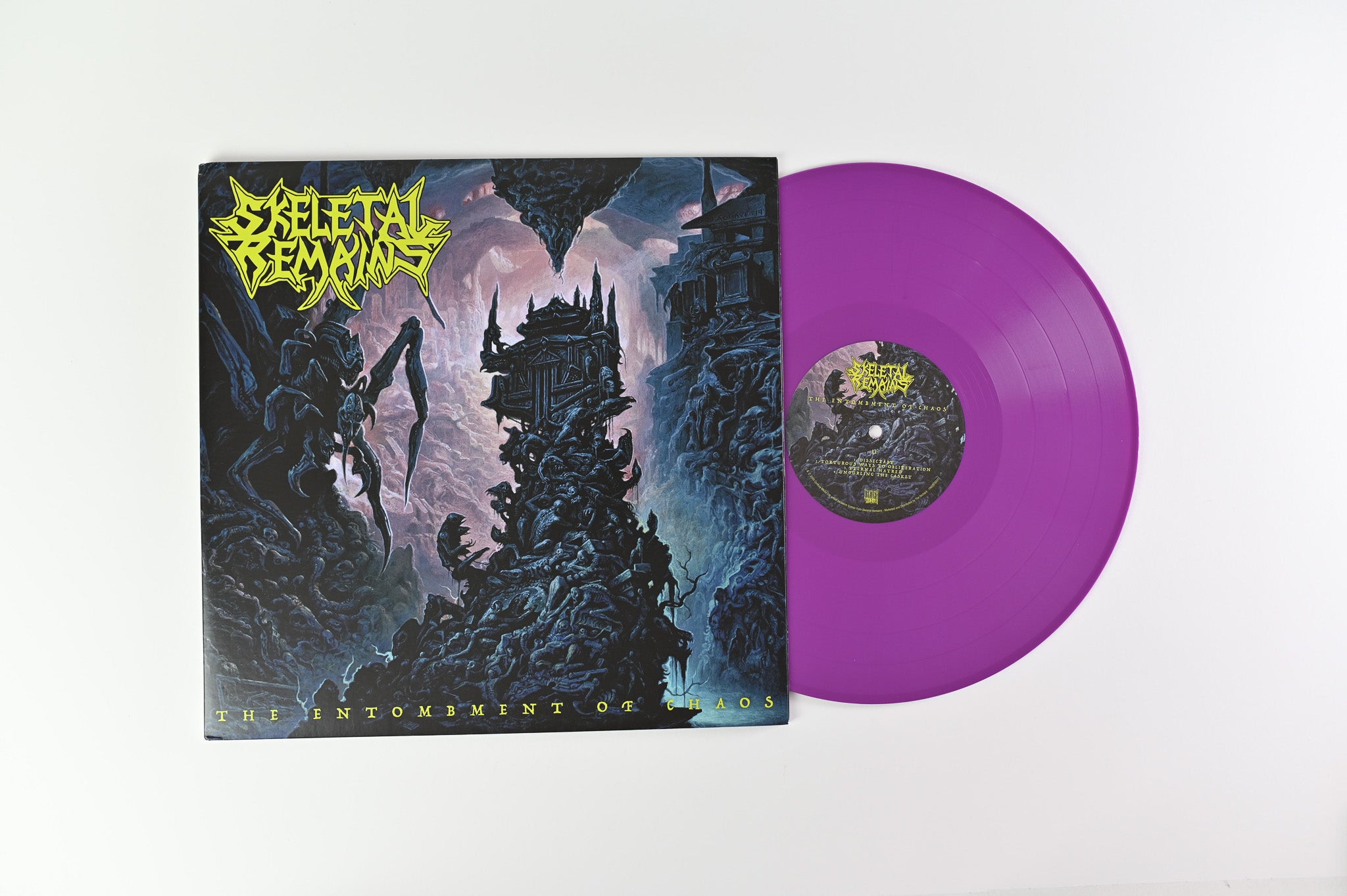 Skeletal Remains - The Entombment Of Chaos on Century Media - Purple Vinyl