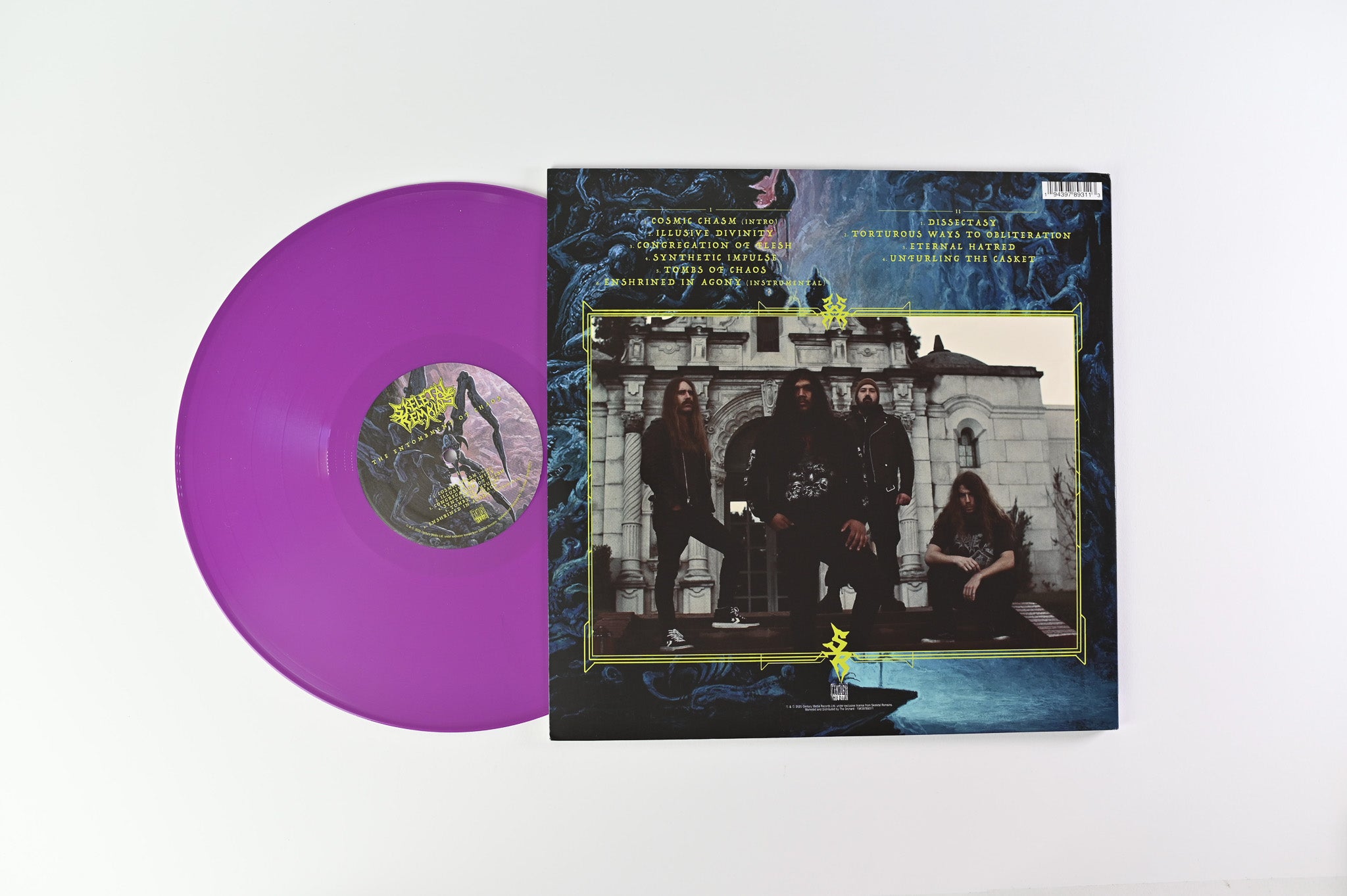 Skeletal Remains - The Entombment Of Chaos on Century Media - Purple Vinyl