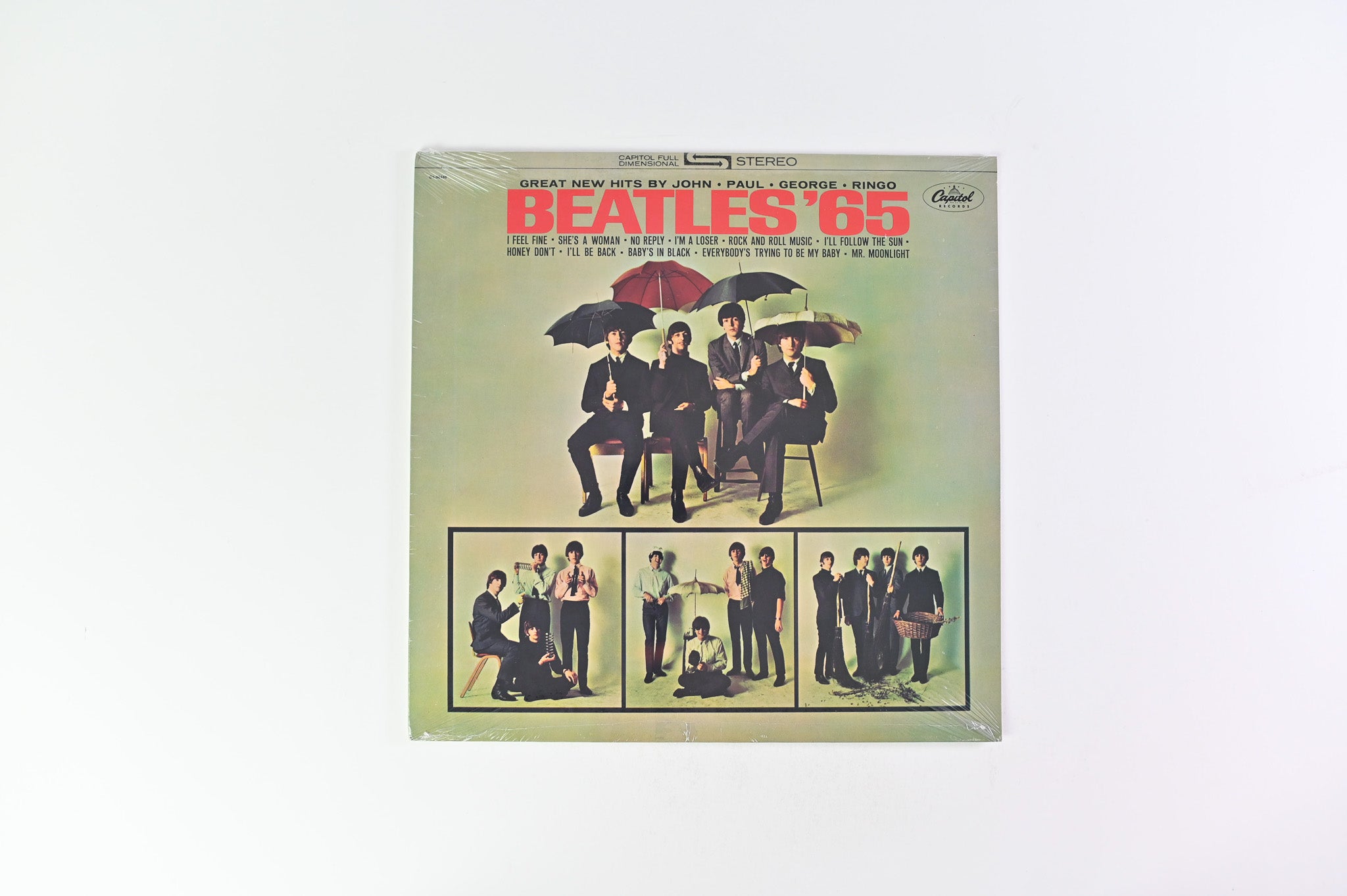 The Beatles - Beatles '65 on Capitol 1988 Purple Label Reissue Sealed