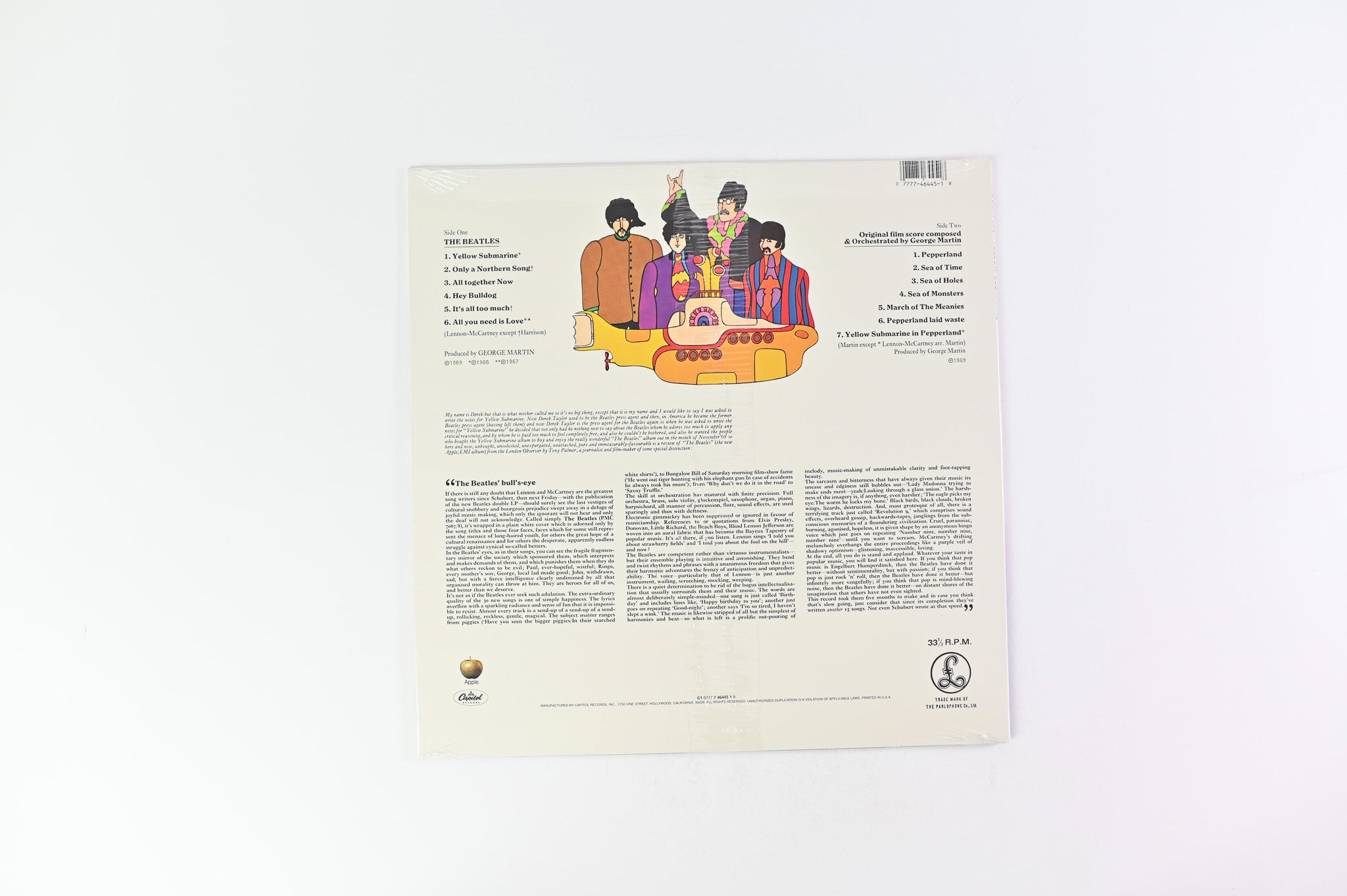 The Beatles - Yellow Submarine on Apple Reissue Sealed