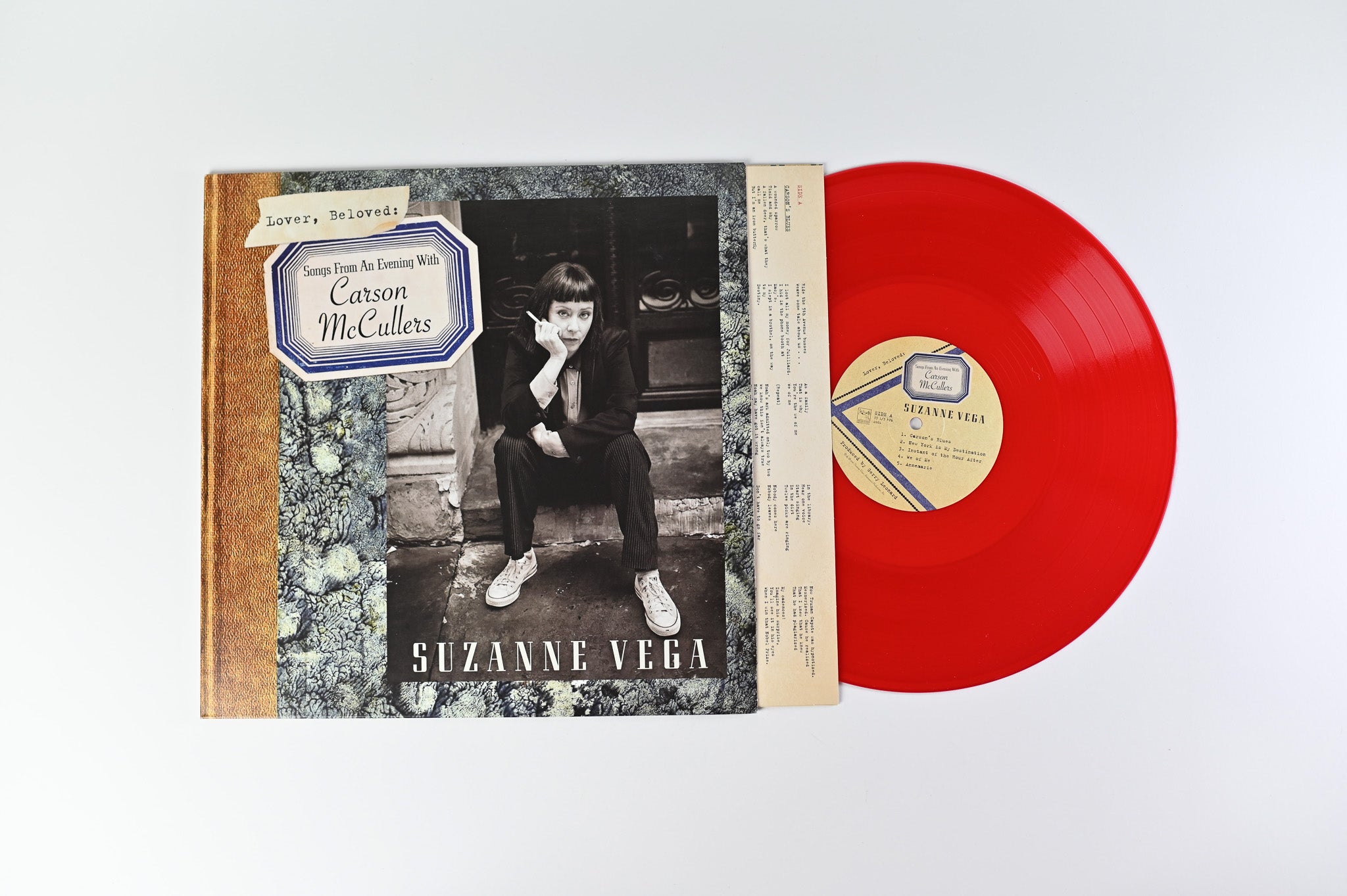 Suzanne Vega - Lover, Beloved: Songs From An Evening With Carson McCullers on Amanuensis Productions - Red Vinyl