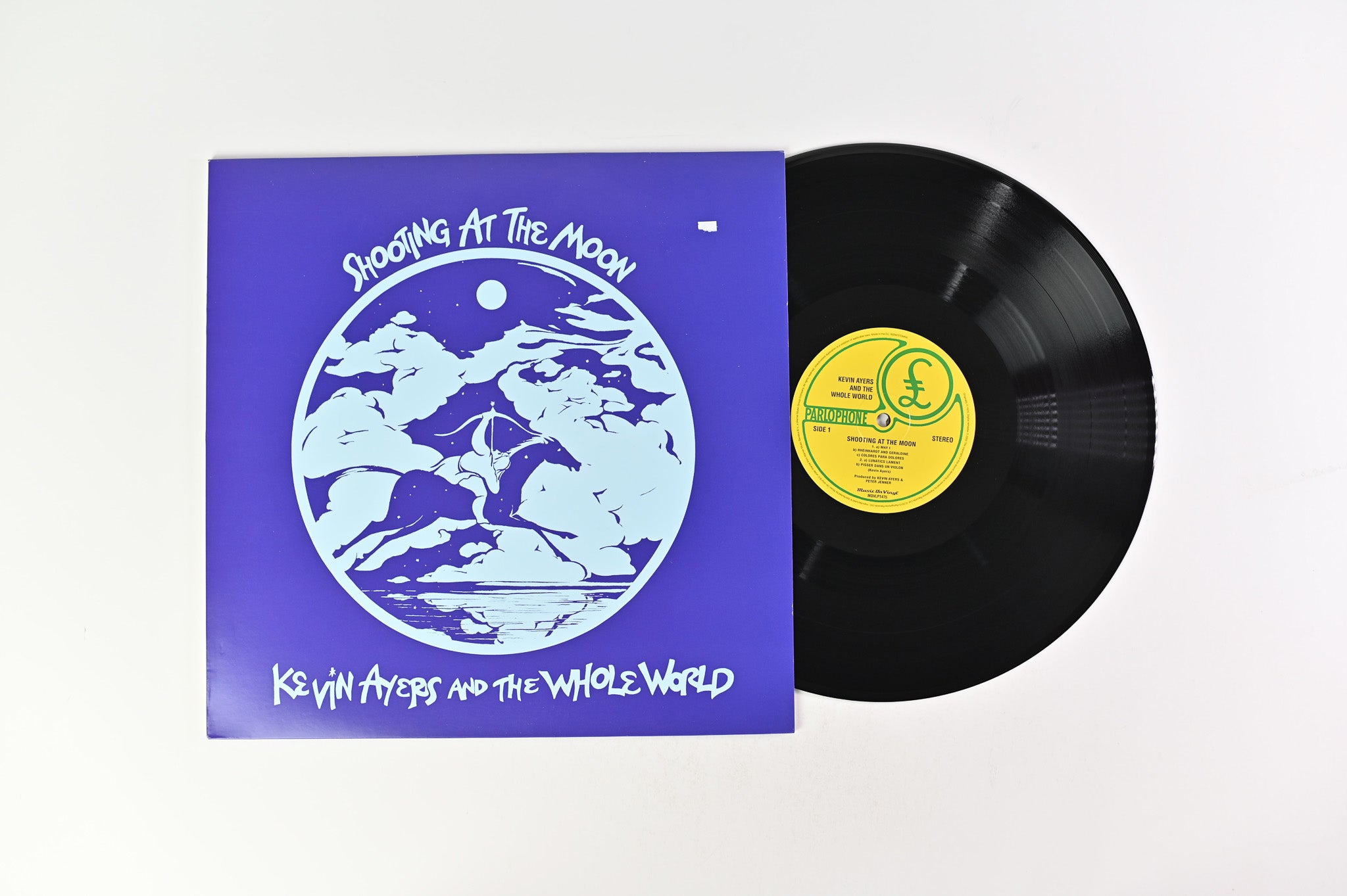 Kevin Ayers and The Whole World - Shooting At The Moon on Music on Vinyl Reissue